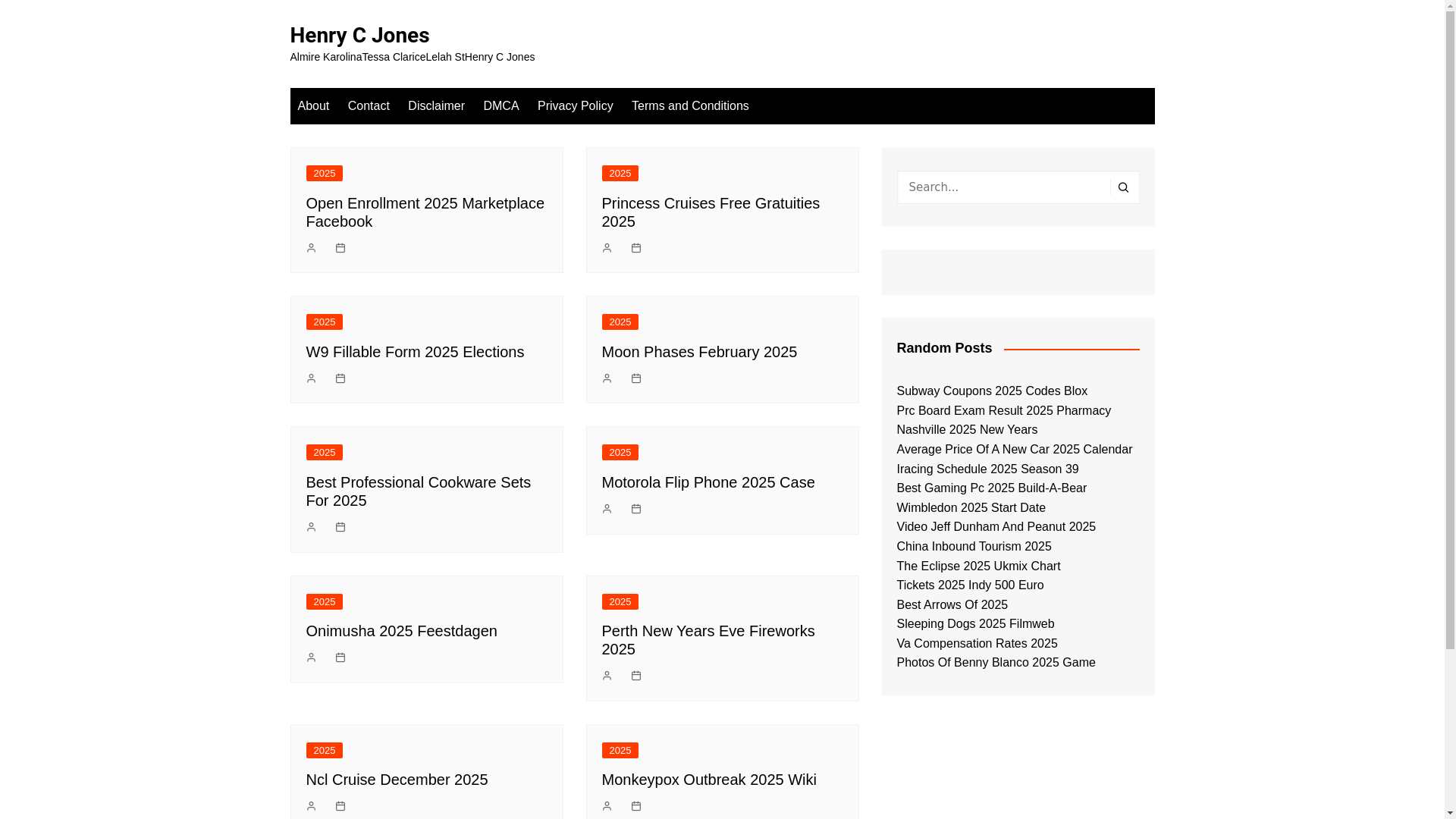 website screenshot of https://henrycjonesb.pages.dev/