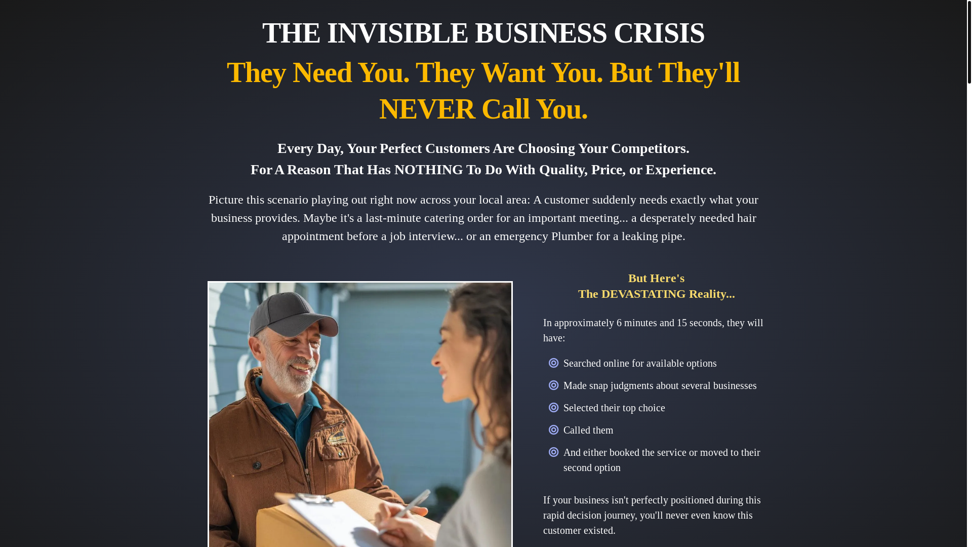 website screenshot of https://capturinglocalapp.com/