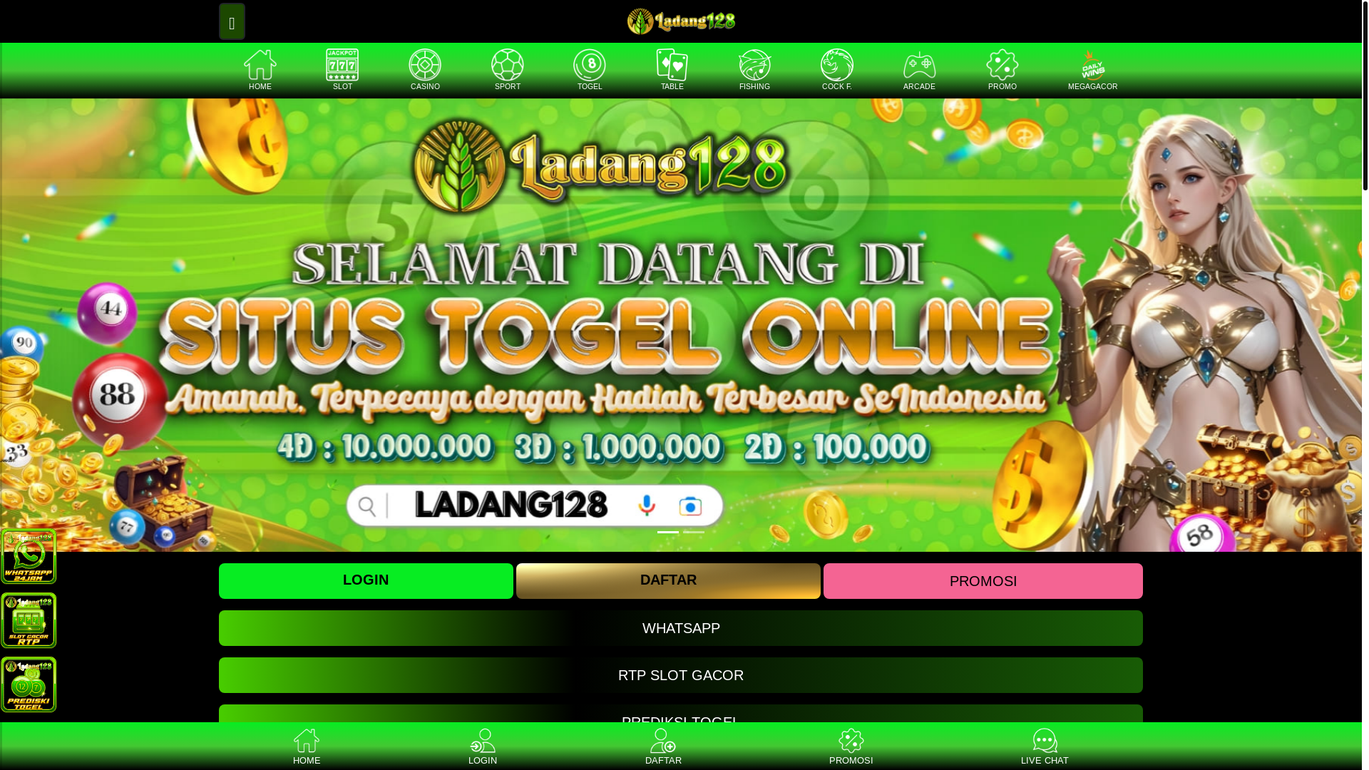 website screenshot of https://ladang128-004.site/