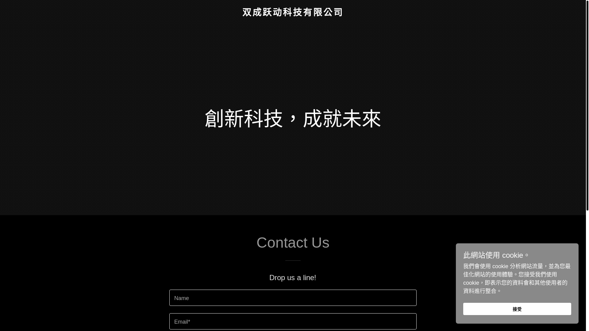 website screenshot of https://twosucctech.com/
