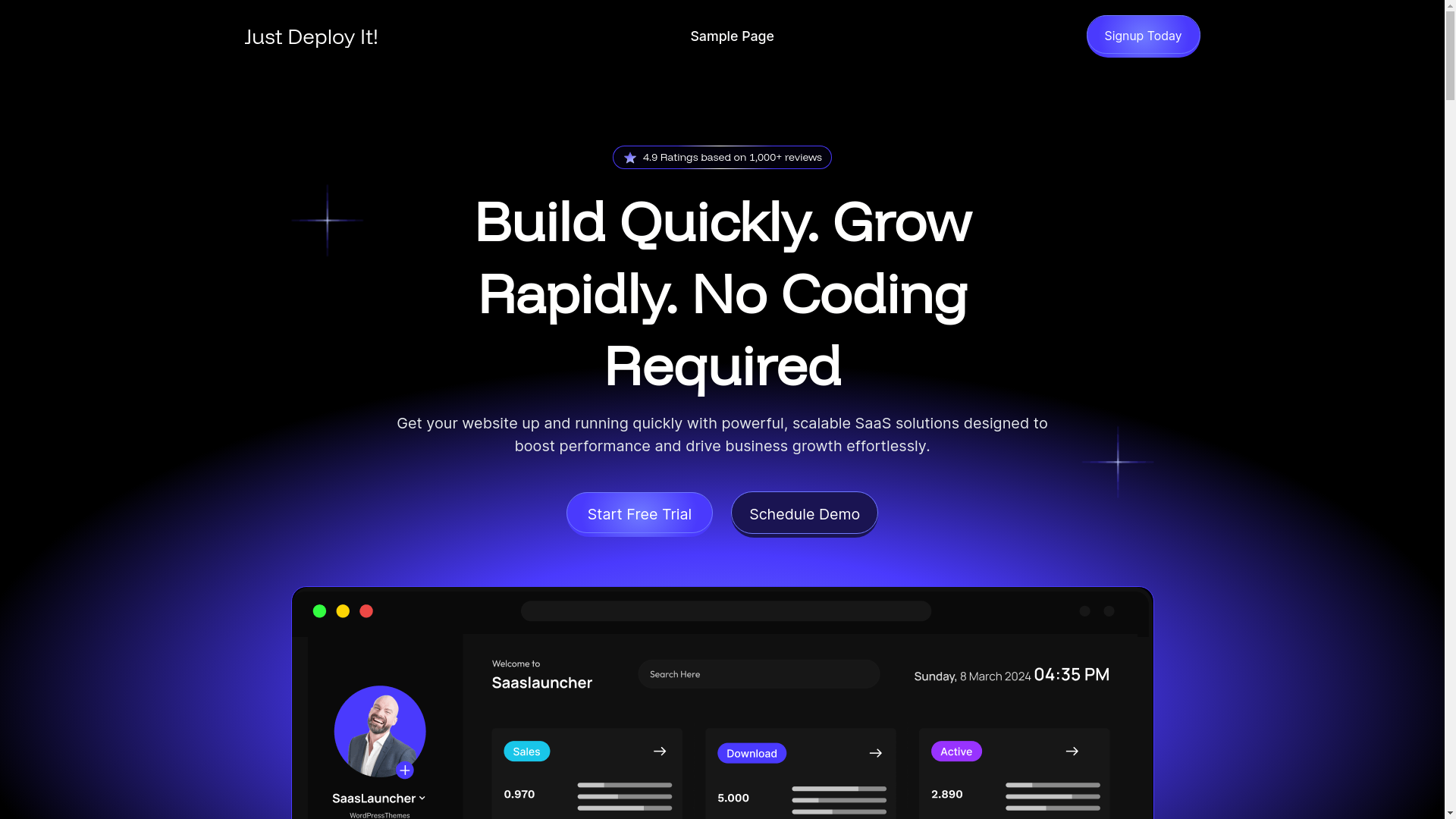 website screenshot of https://nativedigital.bg/