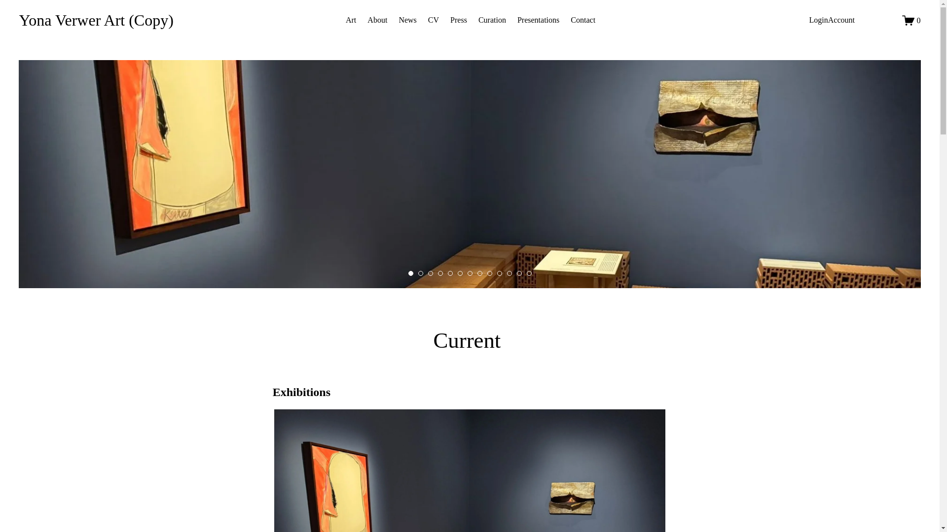 website screenshot of https://yonaverwer.net/