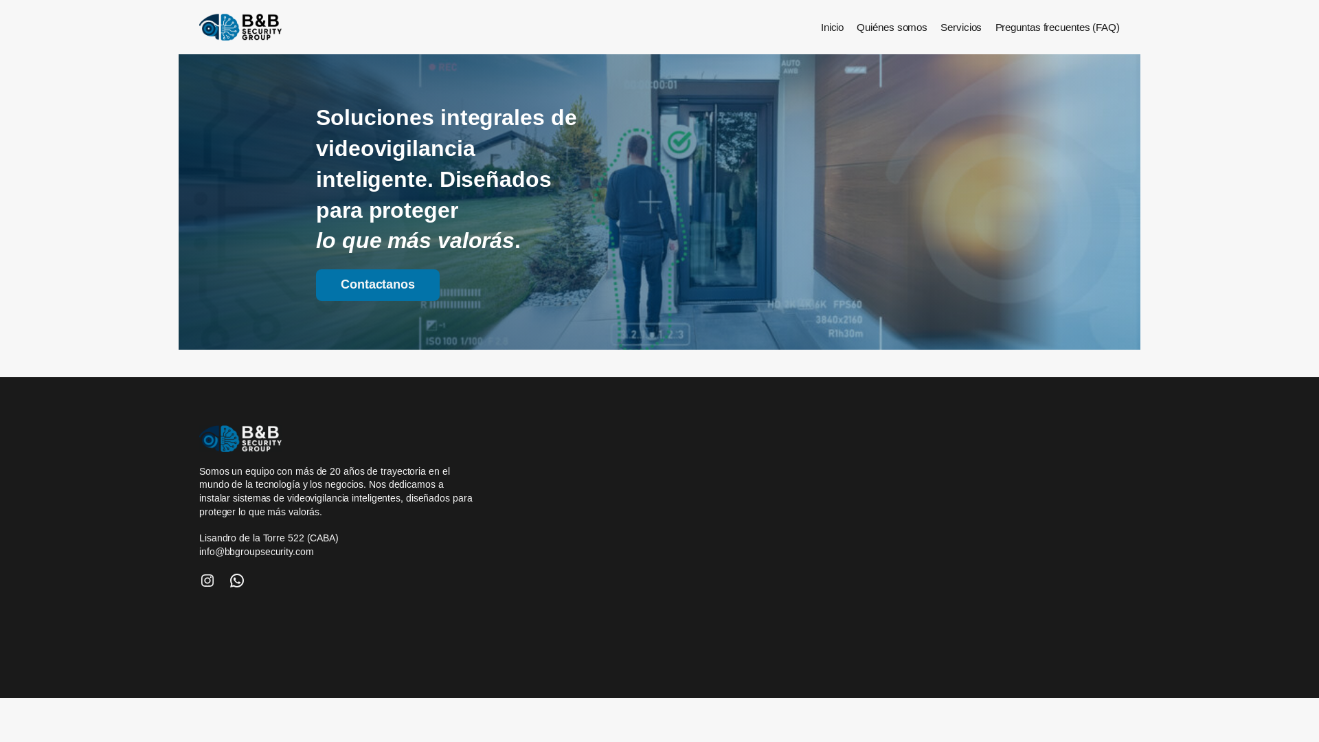 website screenshot of https://bbsecuritygroup.com/