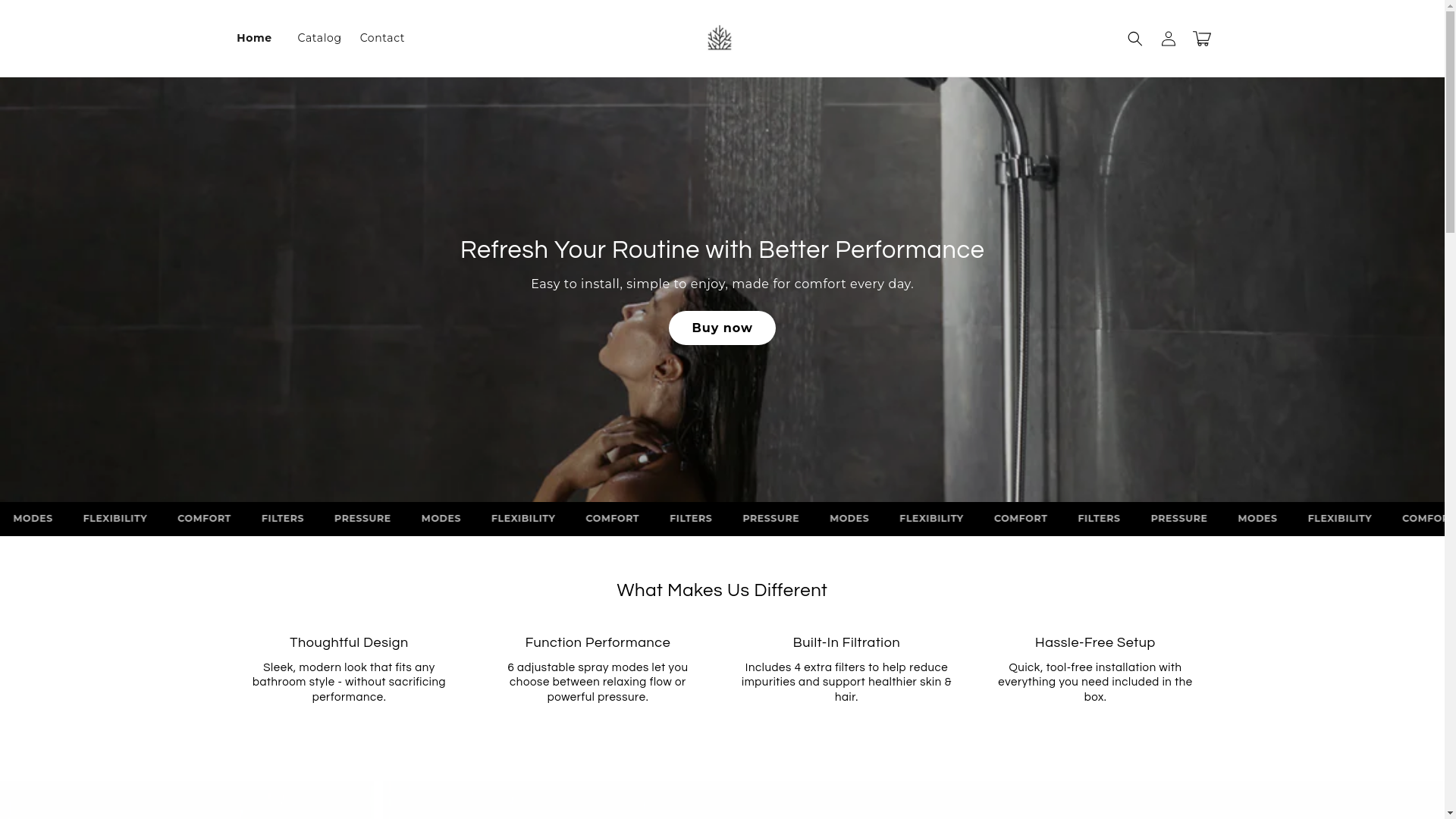 website screenshot of https://ttnest.store/