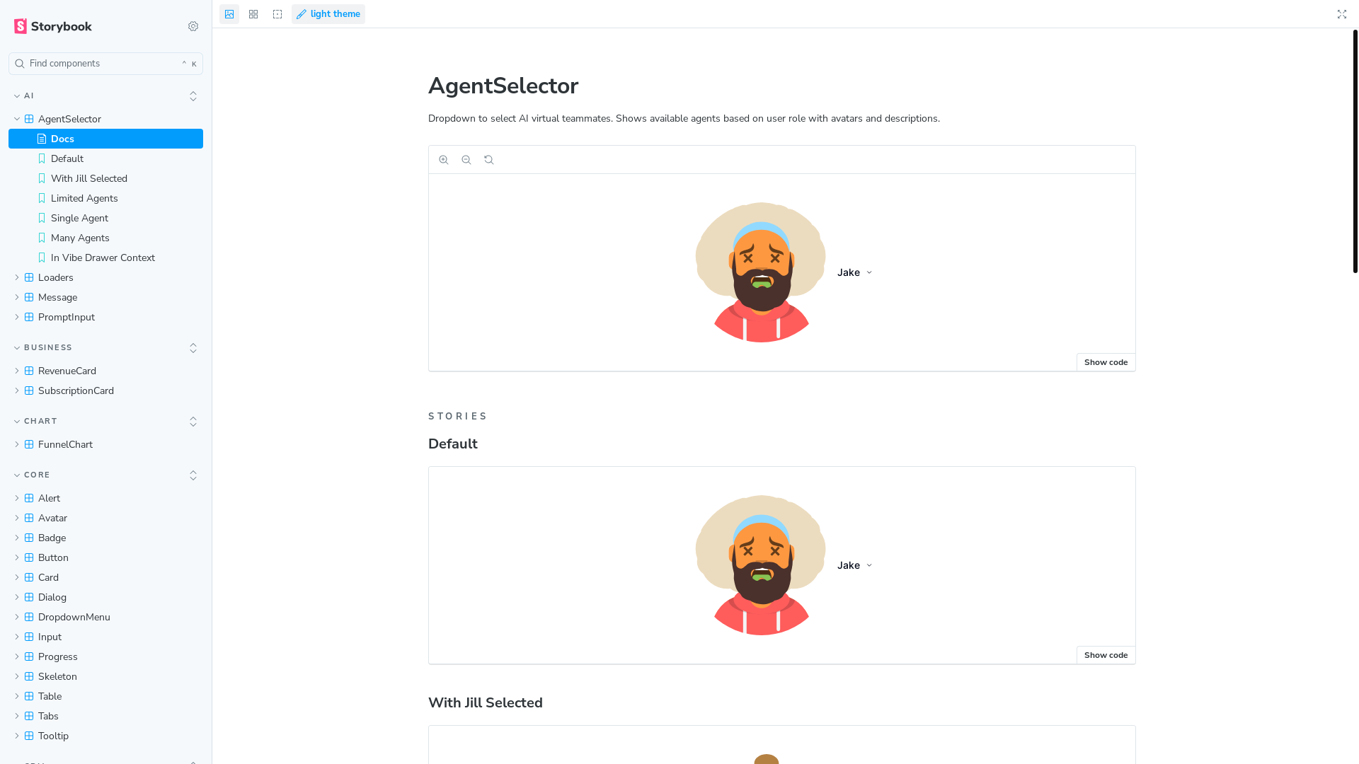 website screenshot of https://workchi-design-system.pages.dev/