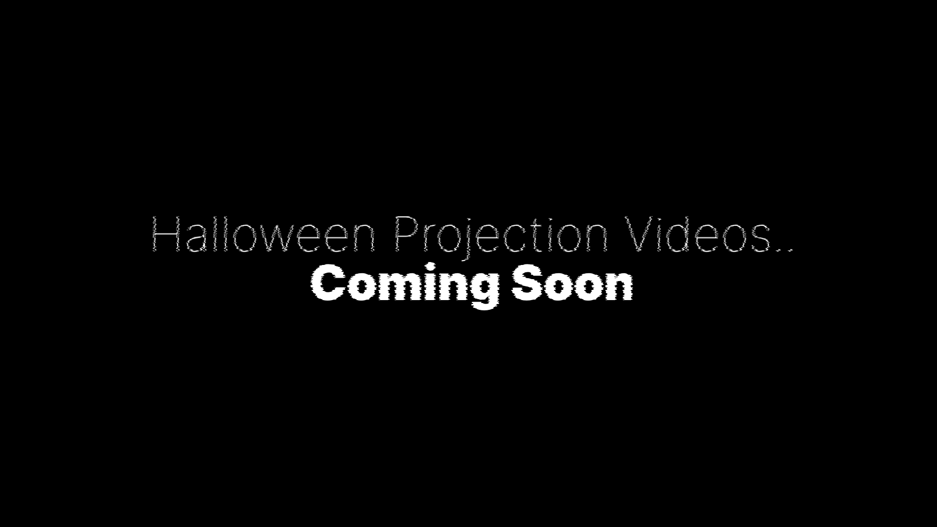 website screenshot of https://halloweenprojectionmagic.com/