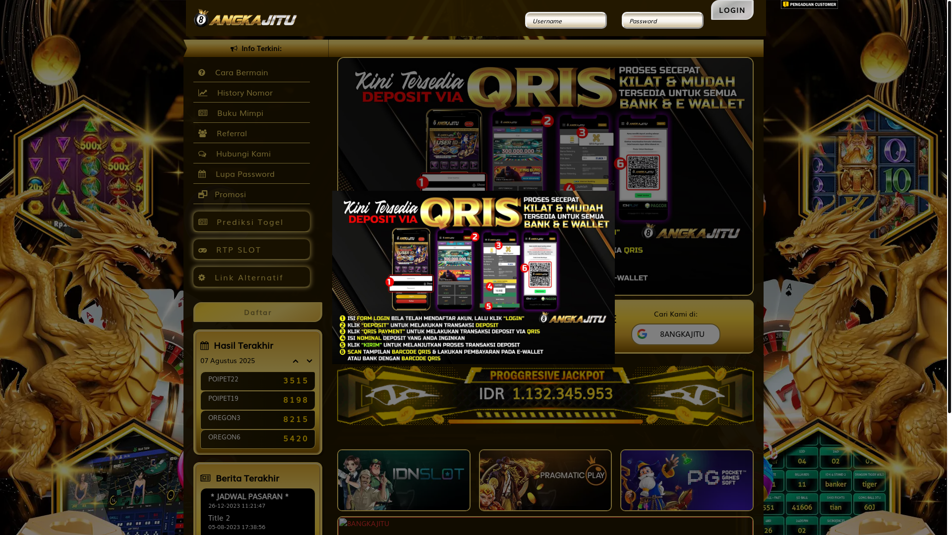 website screenshot of https://8angkajituopen.site/