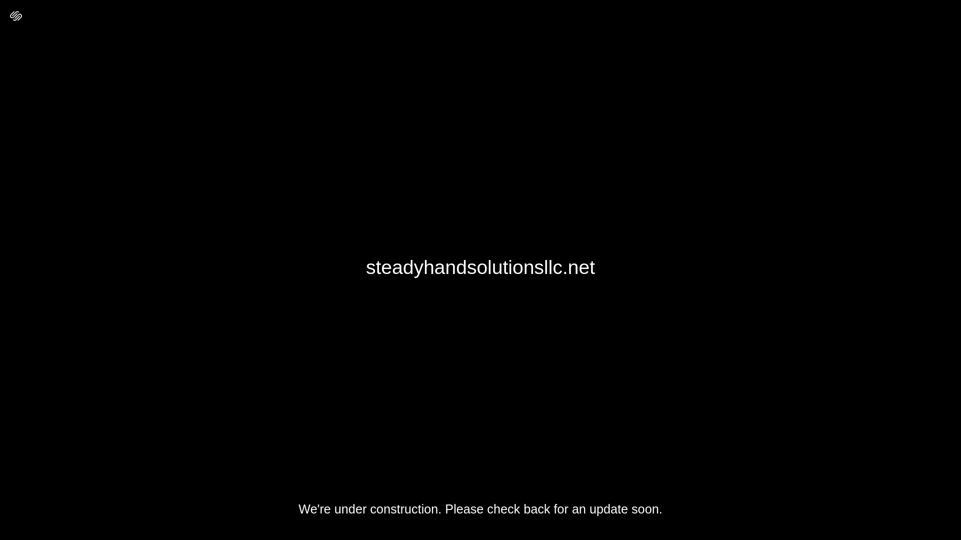 website screenshot of https://steadyhandsolutionsllc.net/