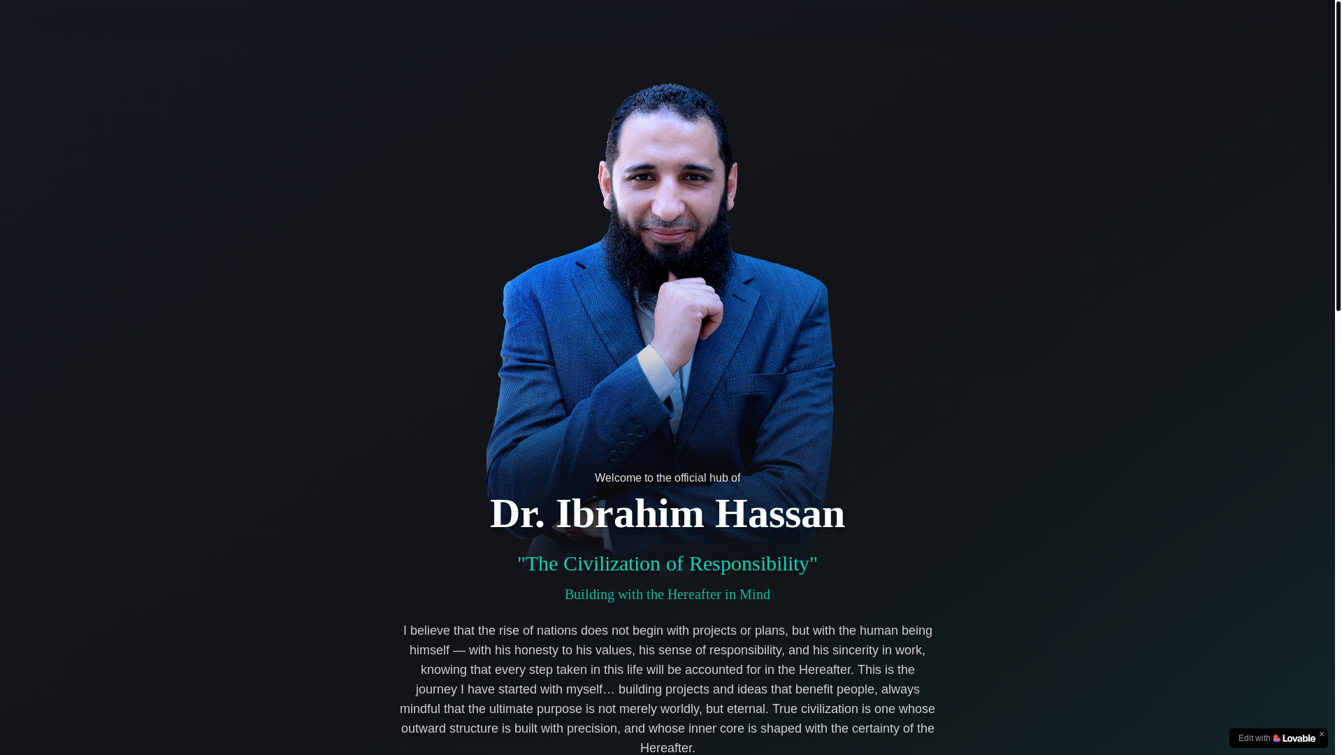 website screenshot of https://dribrahimhassan.com/