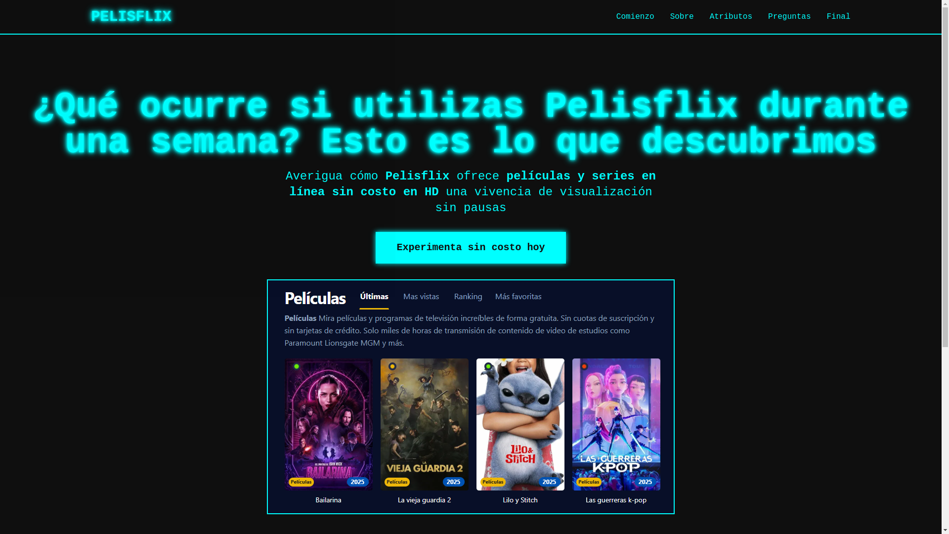 website screenshot of https://pelisflix-cvlx.pages.dev/