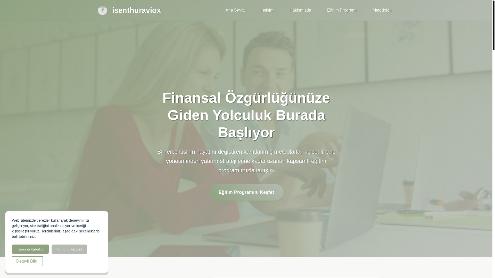 website screenshot of https://isenthuraviox.com/