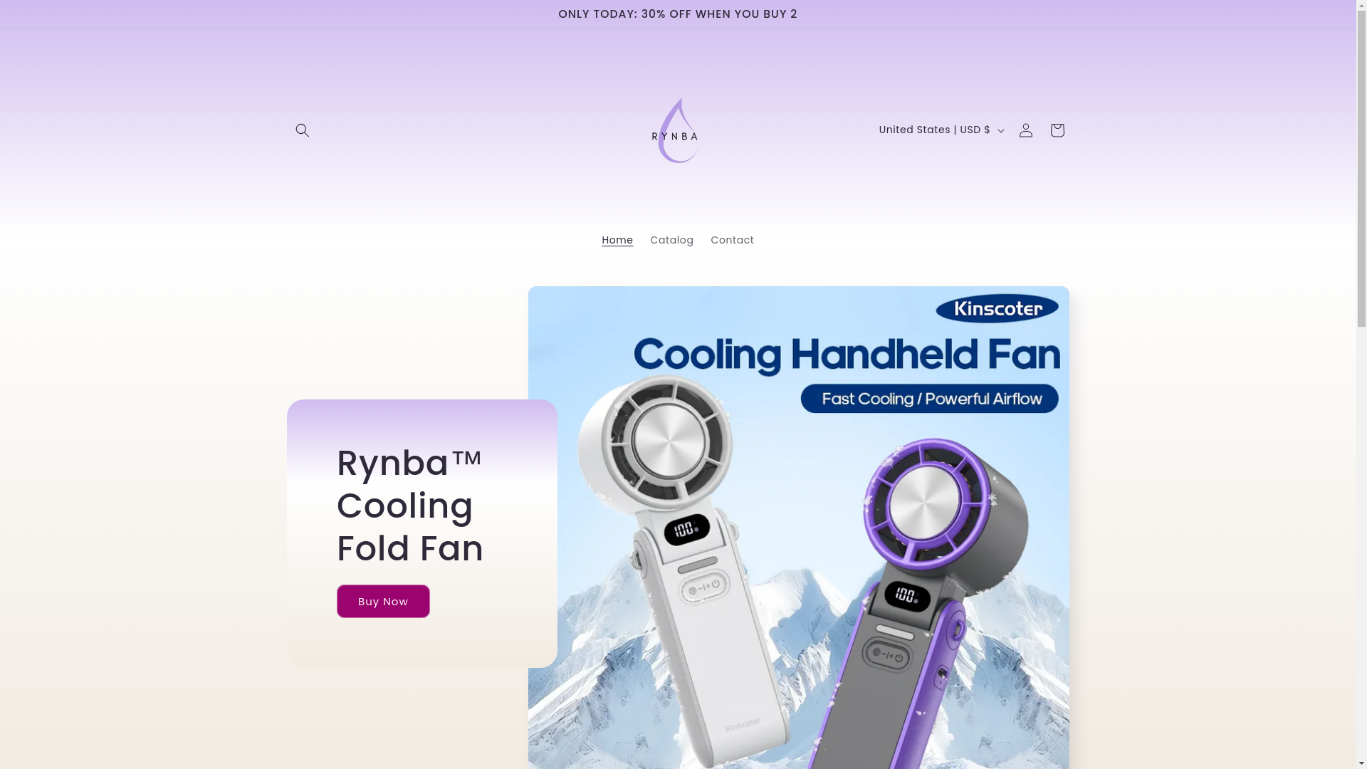 website screenshot of https://rynbaelectronics.com/