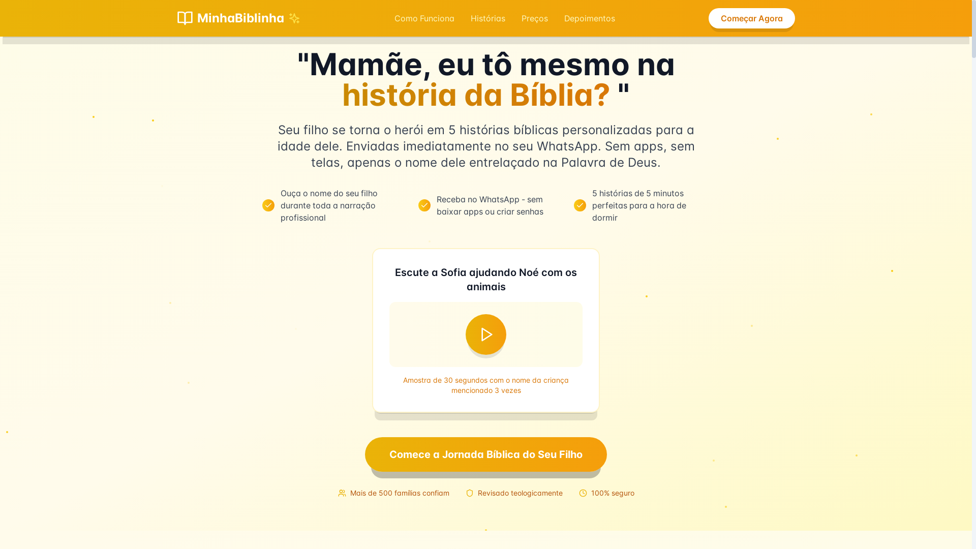 website screenshot of https://minha-biblinha-web.pages.dev/