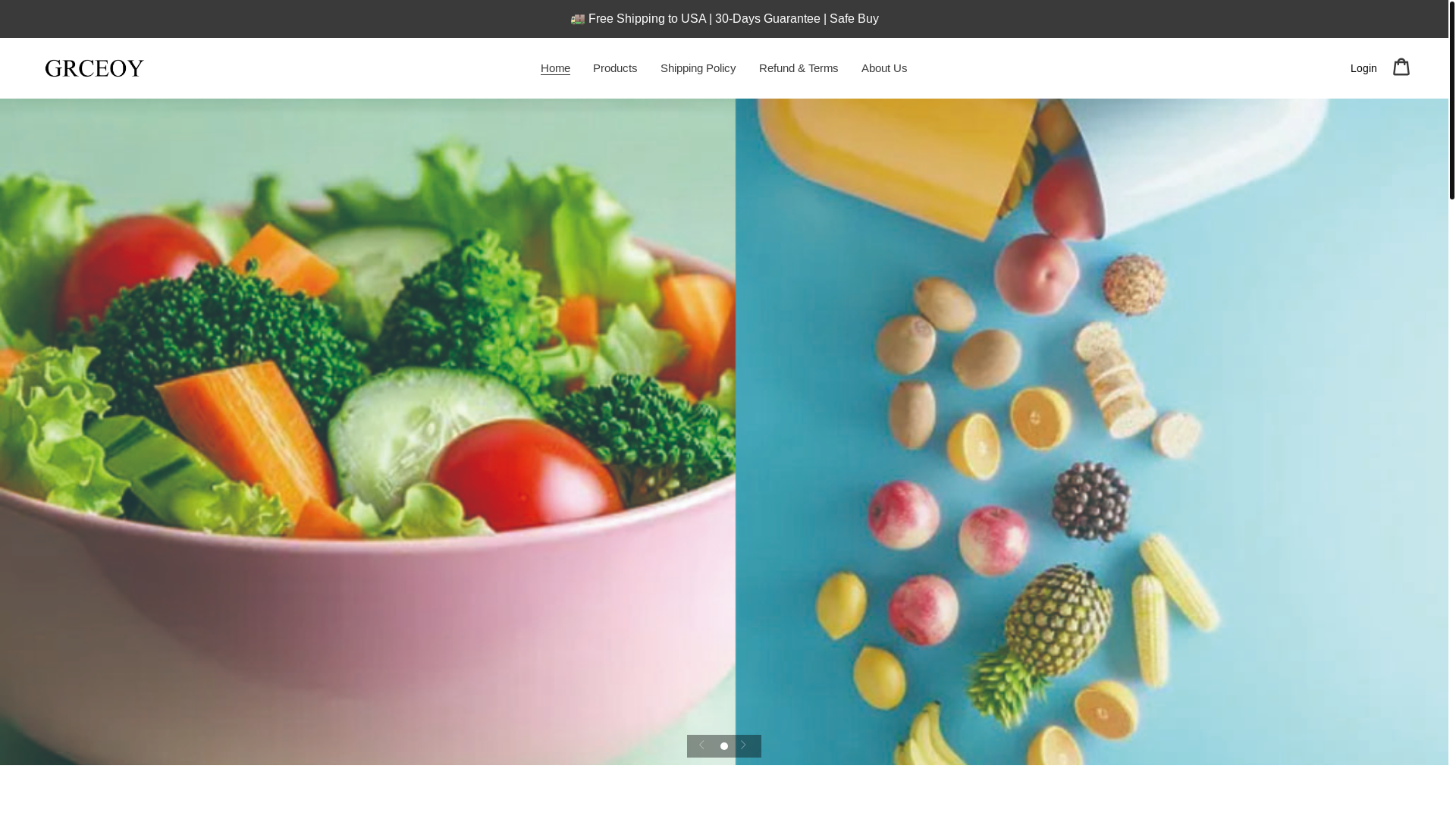 website screenshot of https://grceoy.com/