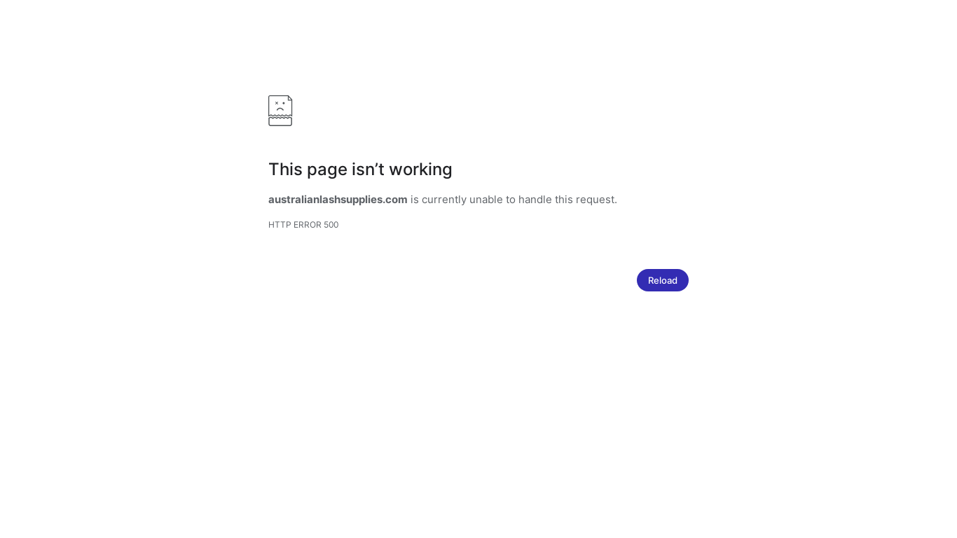 website screenshot of https://australianlashsupplies.com/