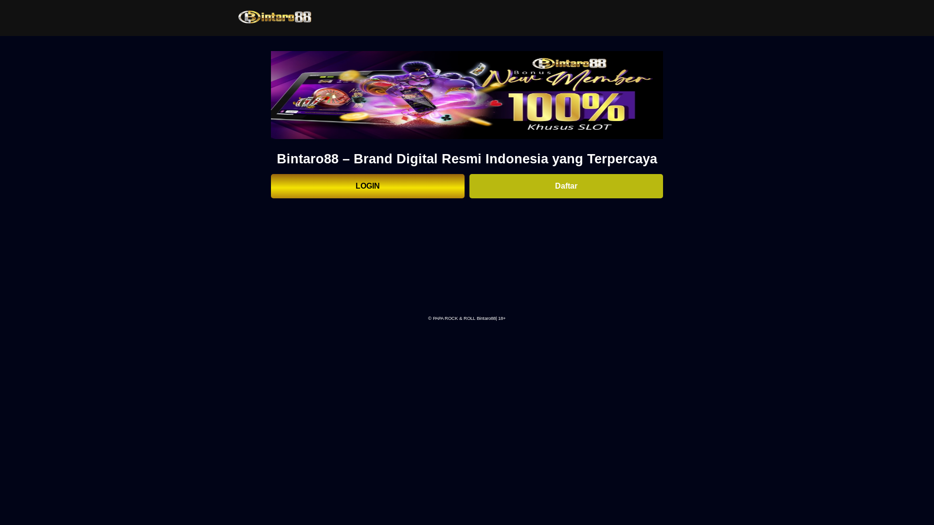 website screenshot of https://bintaro88vip-tolong.pages.dev/