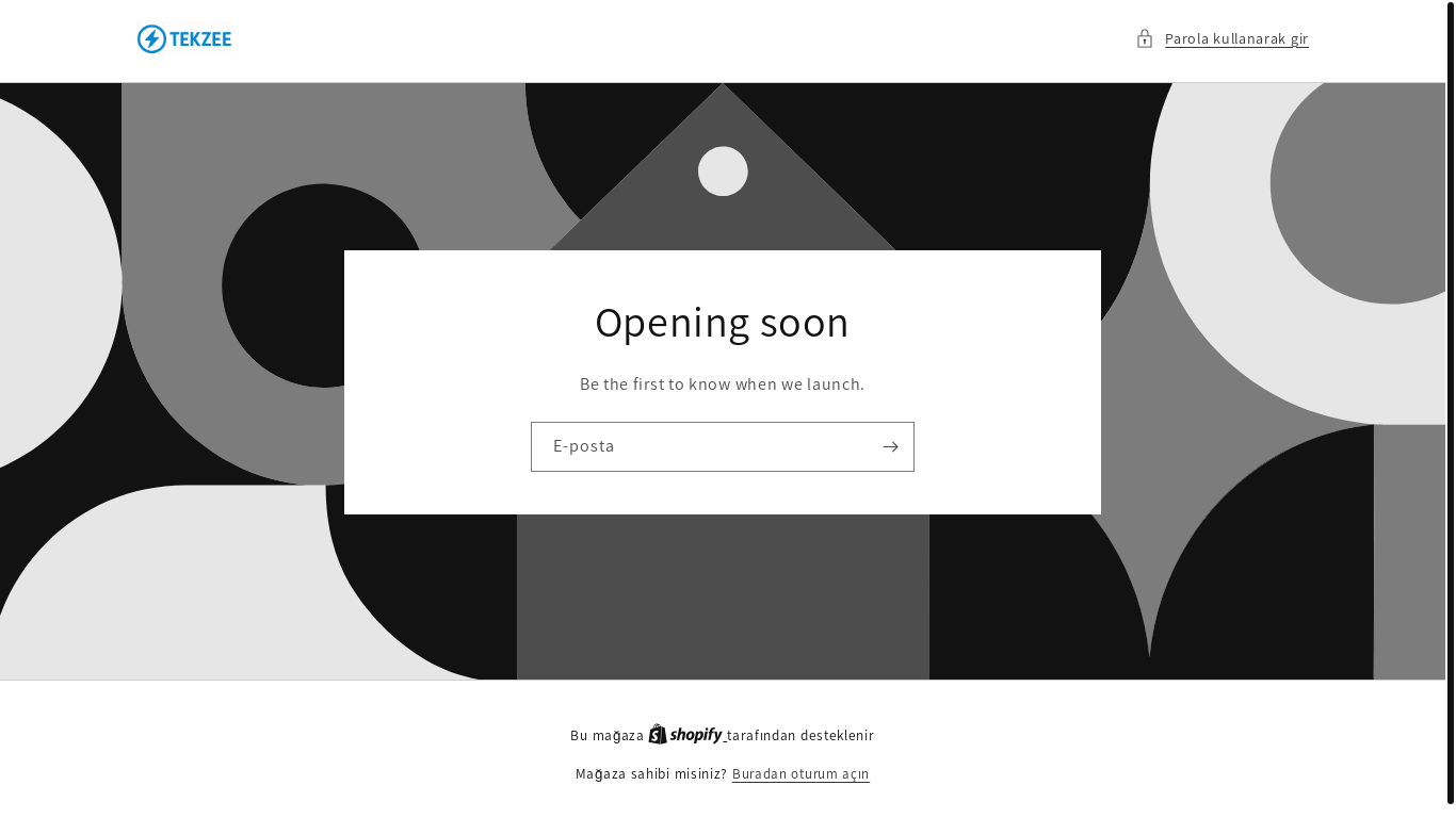 website screenshot of https://tekzee.net/