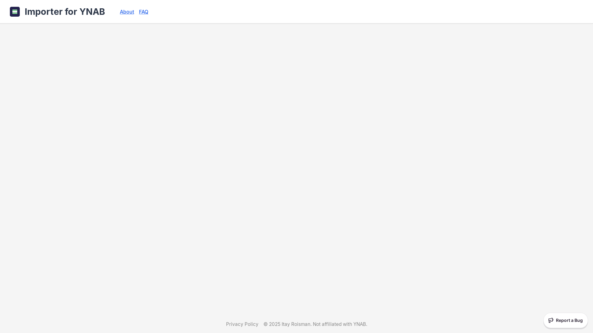 website screenshot of https://importer-for-ynab.app/