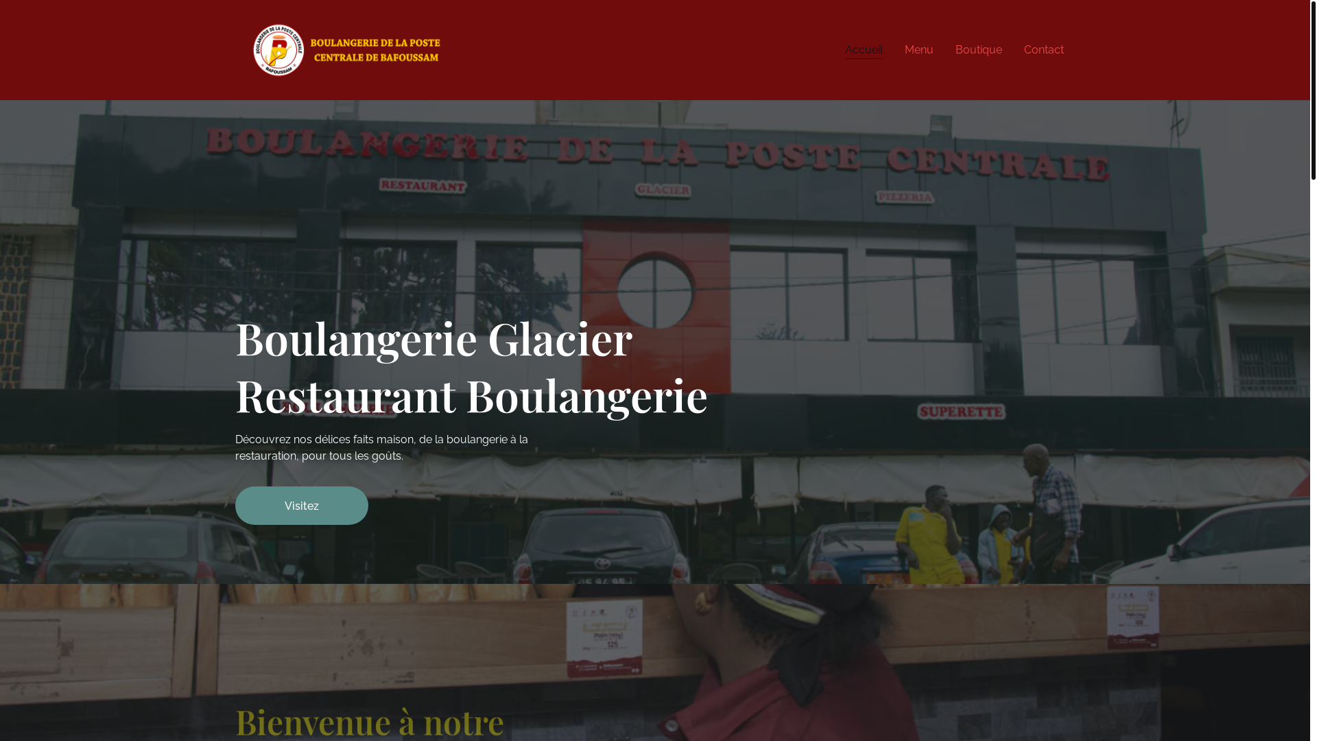 website screenshot of https://boulangeriedelapostecentraledebafoussam.com/