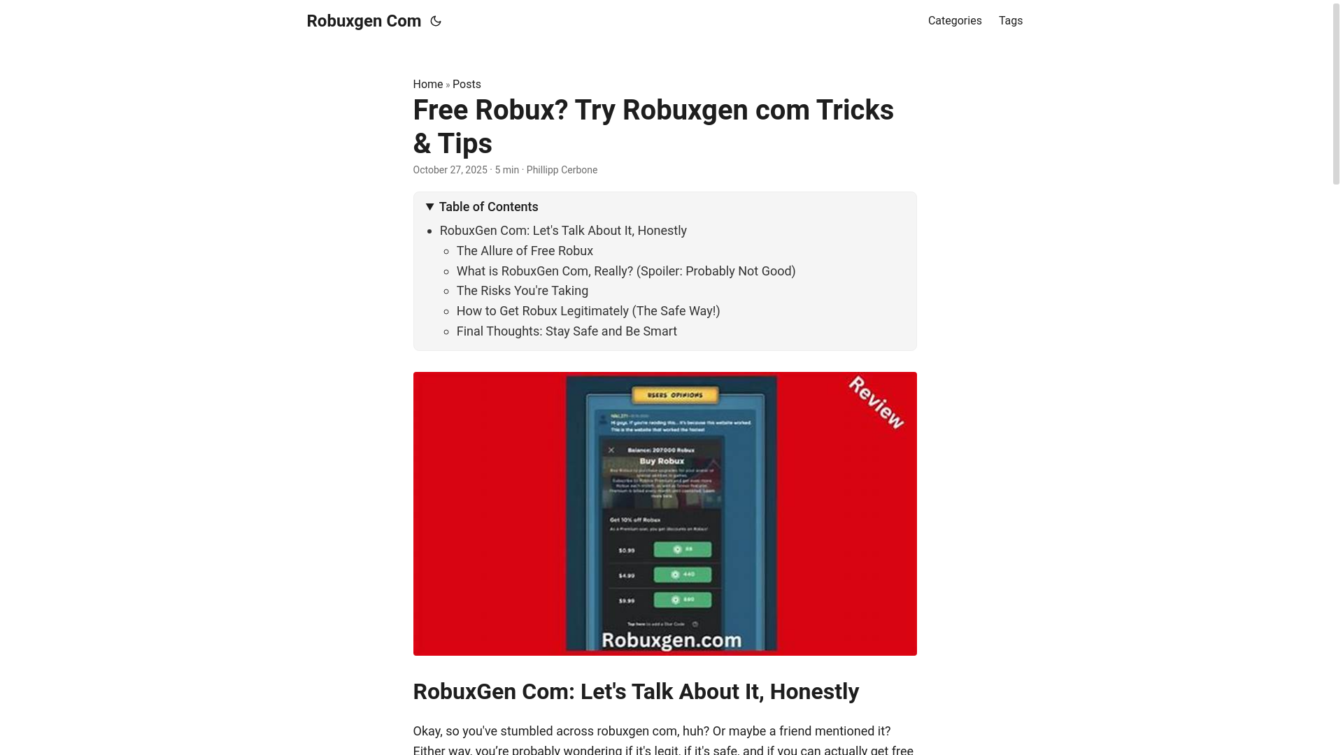 website screenshot of https://robuxgen-com.pages.dev/