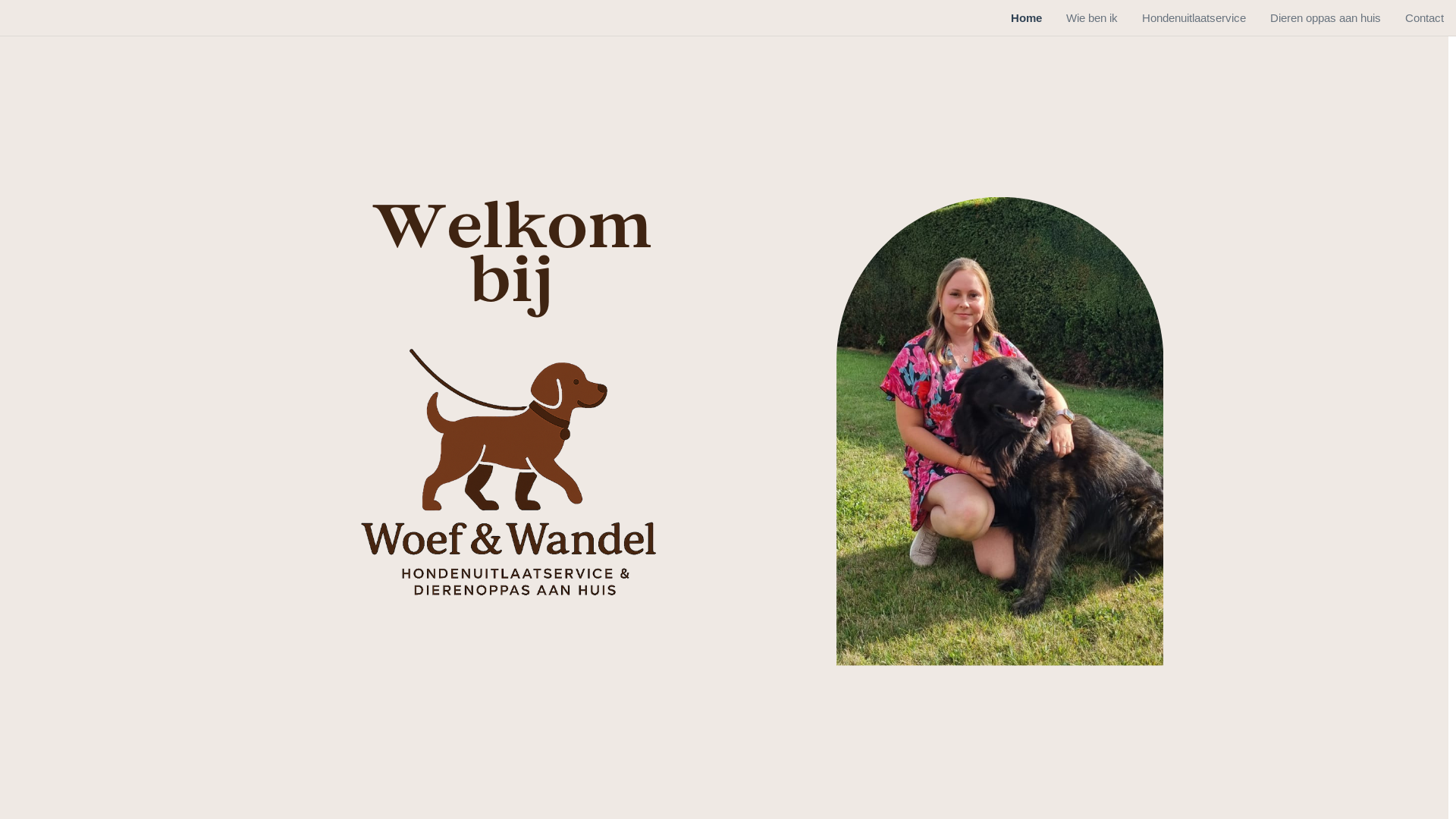 website screenshot of https://woefenwandel.com/