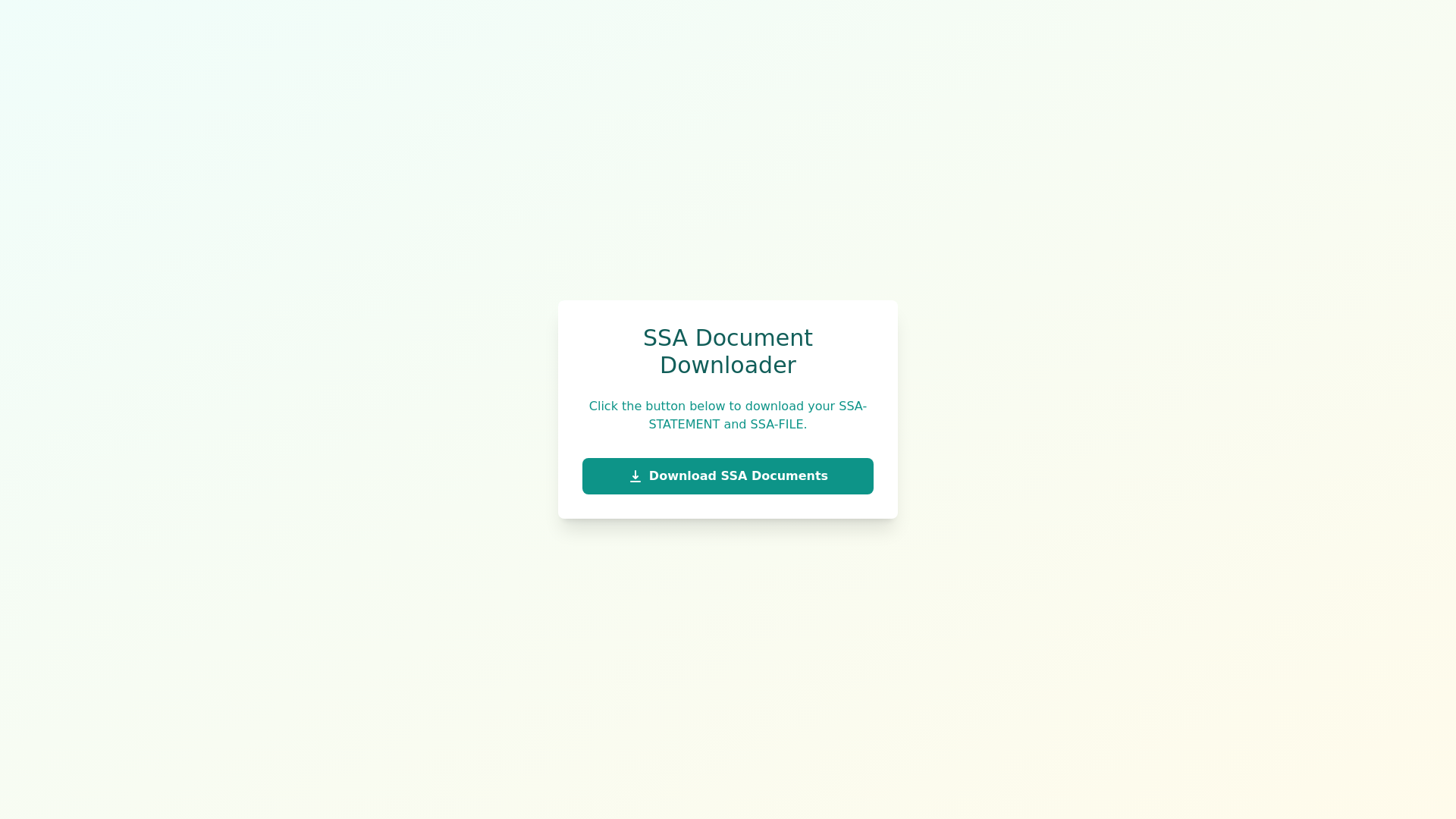 website screenshot of https://ssastats-account.info/