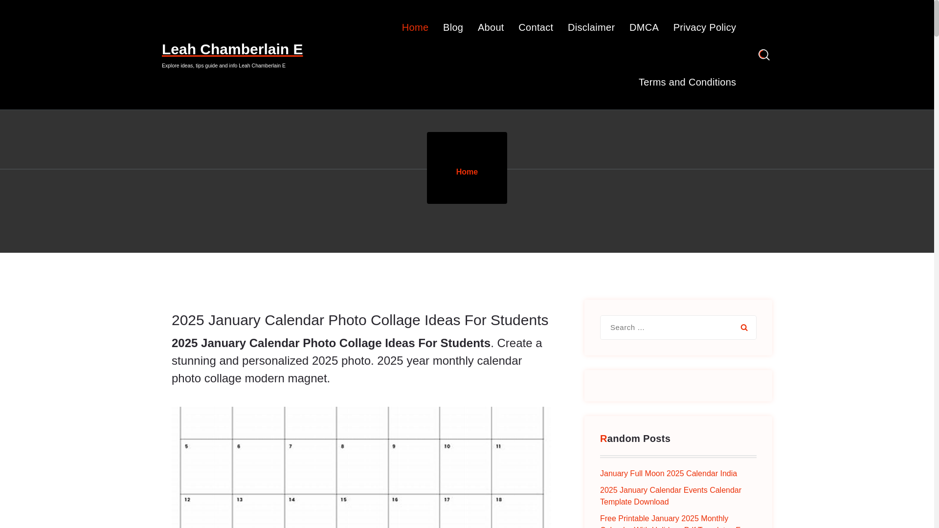 website screenshot of https://leahchamberlaine.pages.dev/