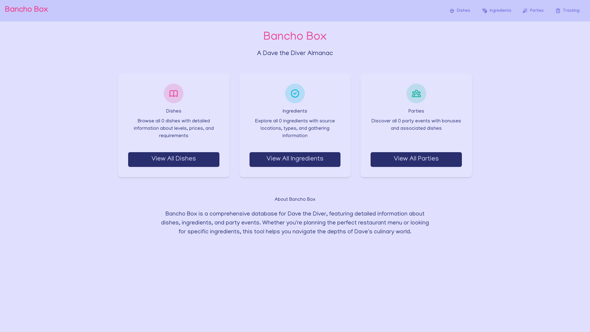 website screenshot of https://banchobox.com/