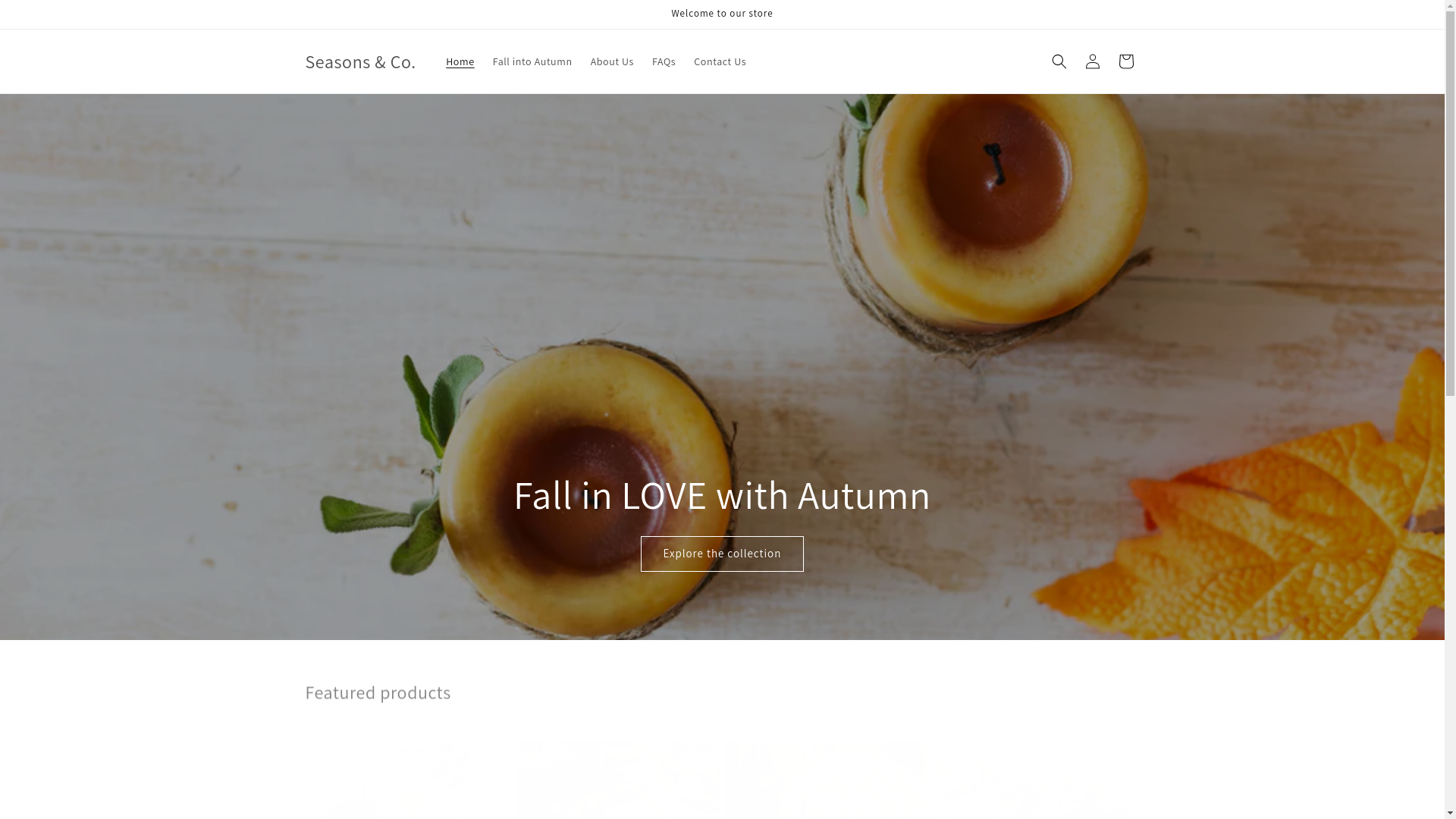 website screenshot of https://seasonsco.co.uk/