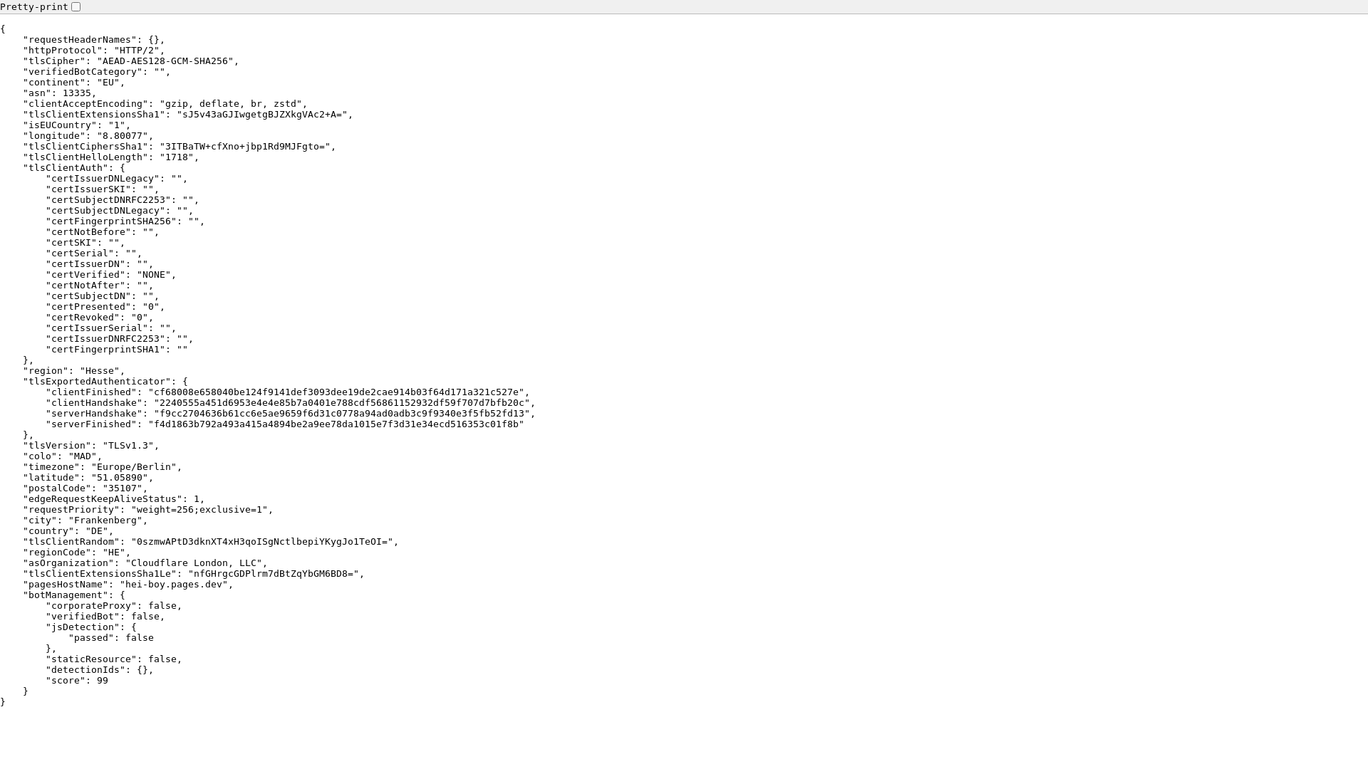 website screenshot of https://hei-boy.pages.dev/