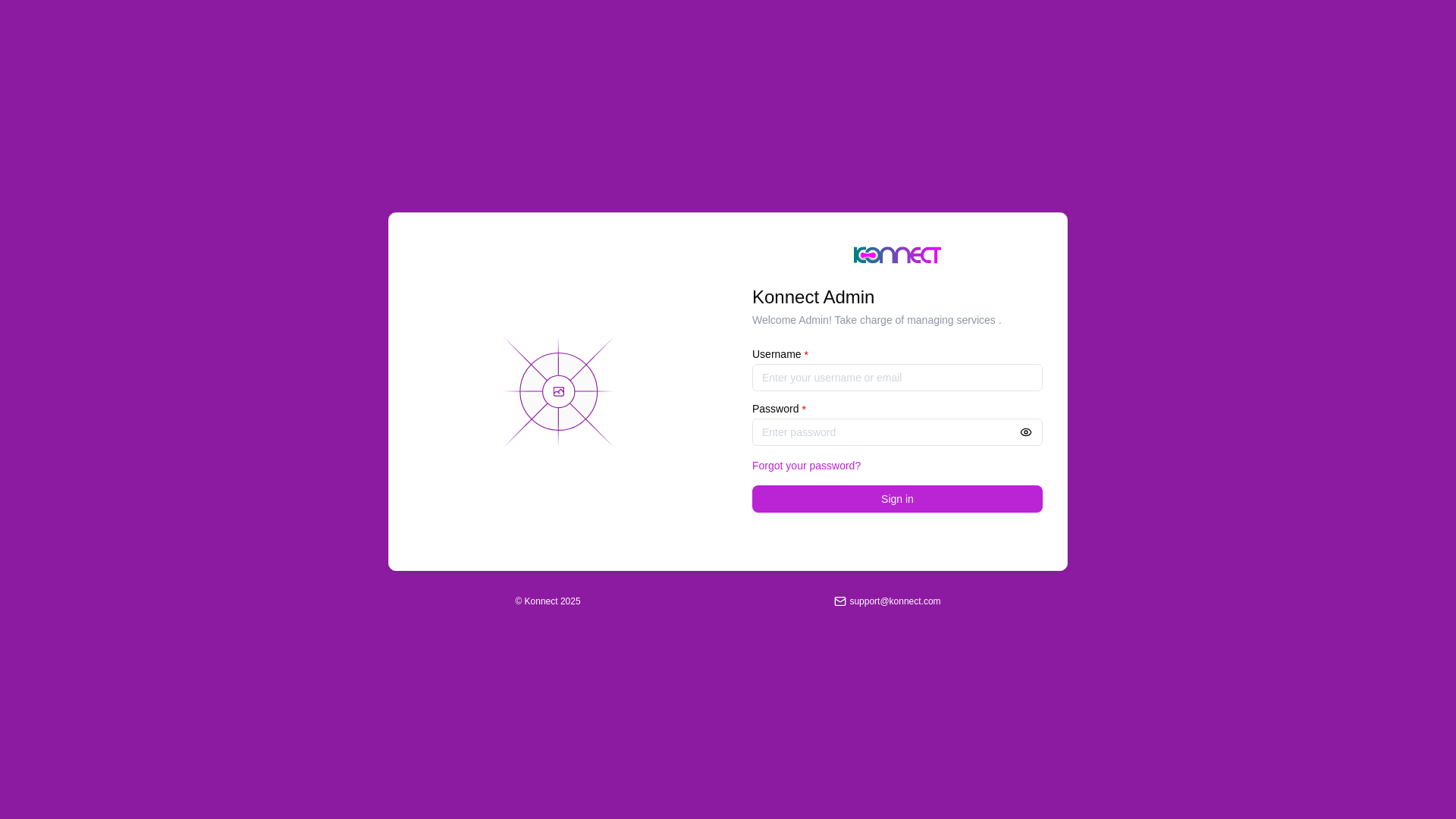 website screenshot of https://prod-konnect-admin.pages.dev/