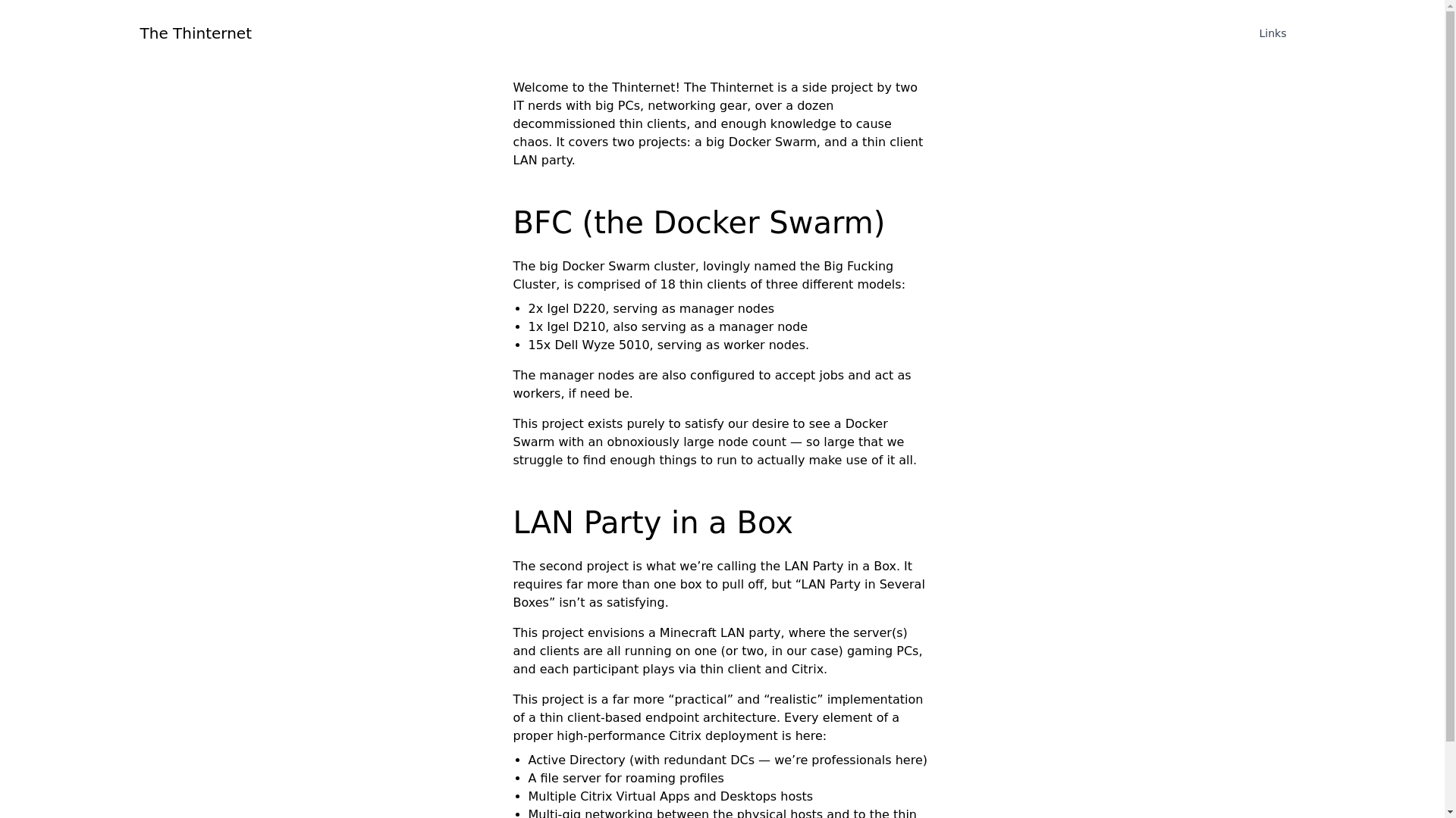 website screenshot of https://thinter-net.pages.dev/