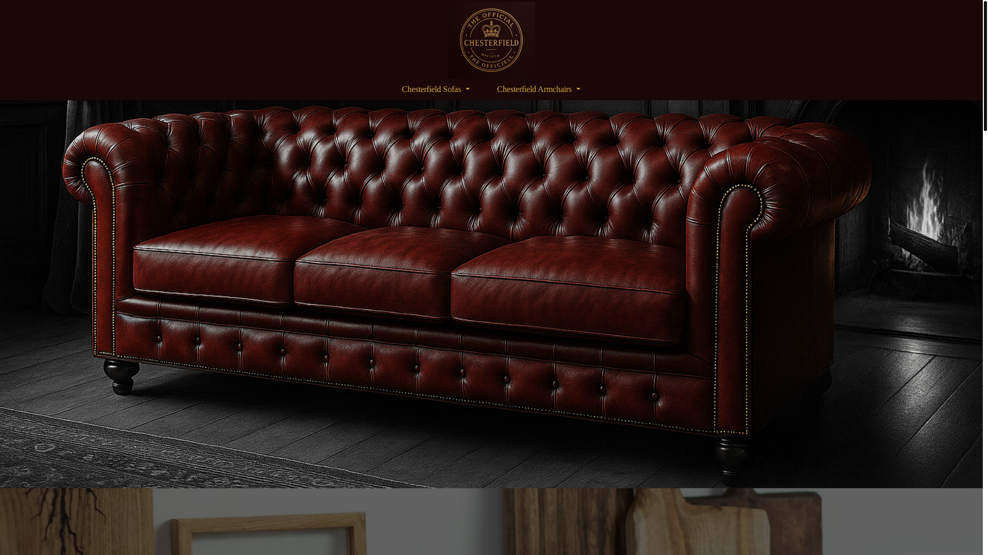 website screenshot of https://theofficialchesterfield.com/