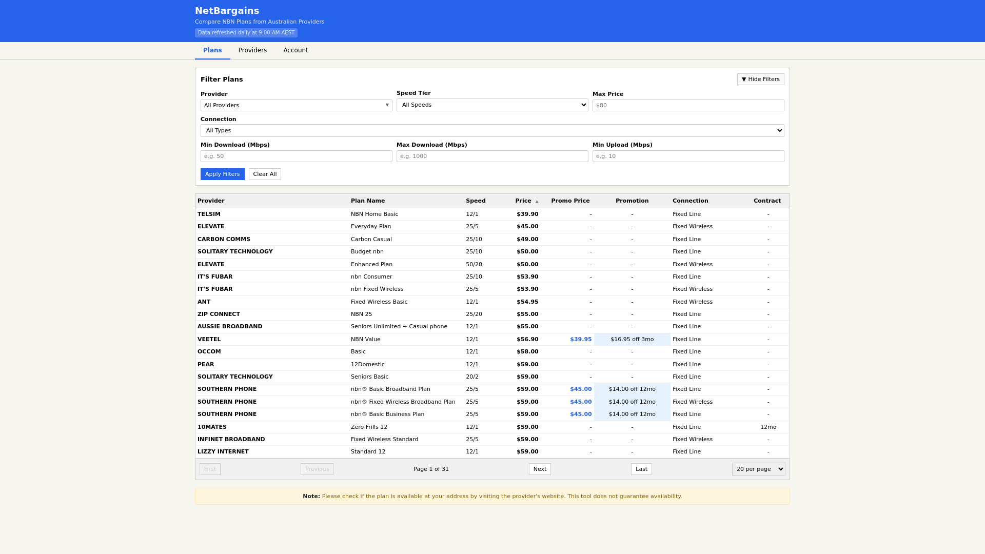website screenshot of https://netbargains-test.pages.dev/