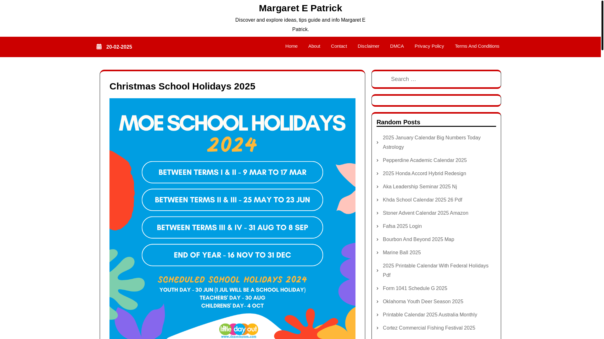 website screenshot of https://margaretepatrickf.pages.dev/