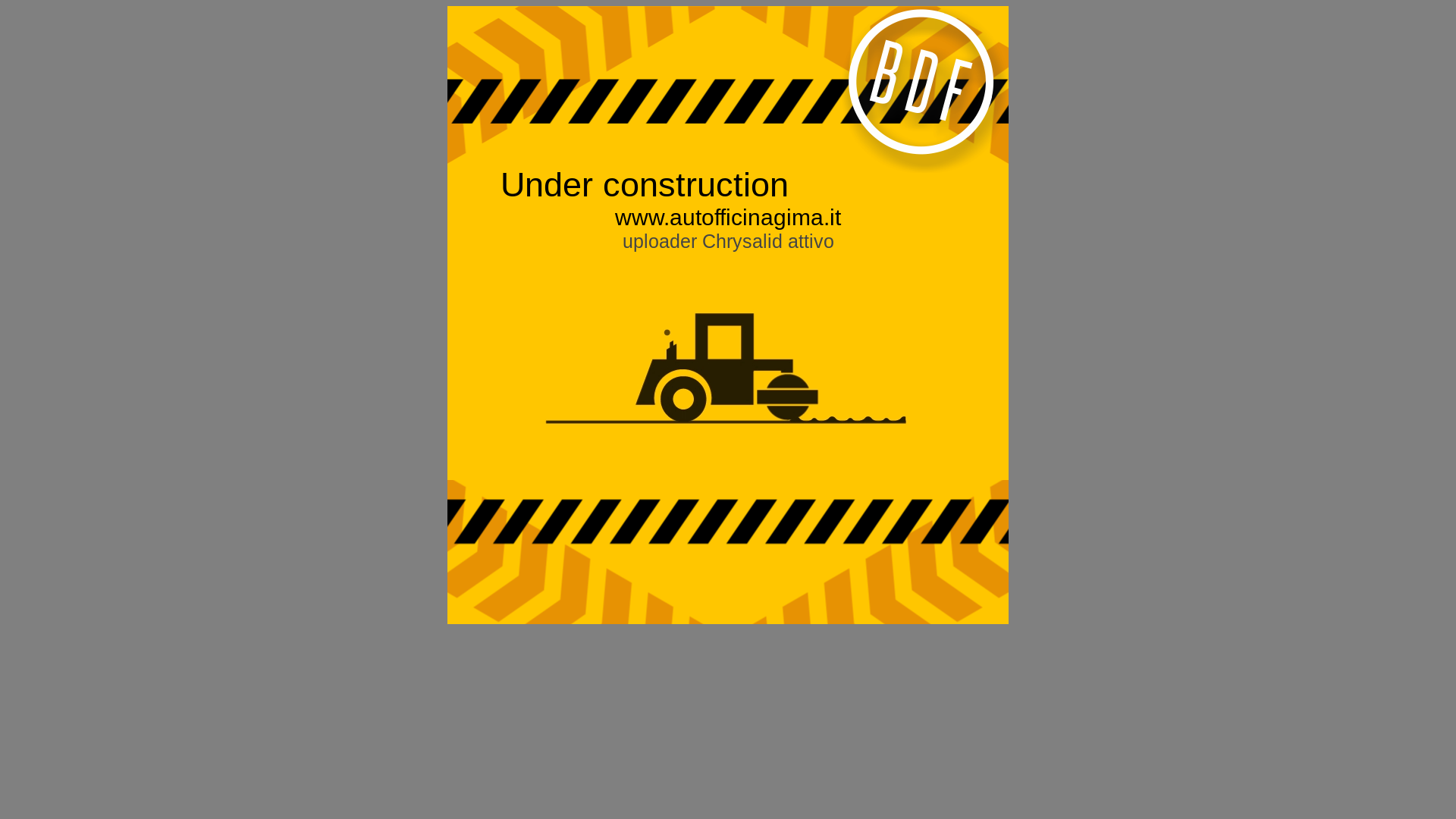 website screenshot of https://autofficinagima.it/
