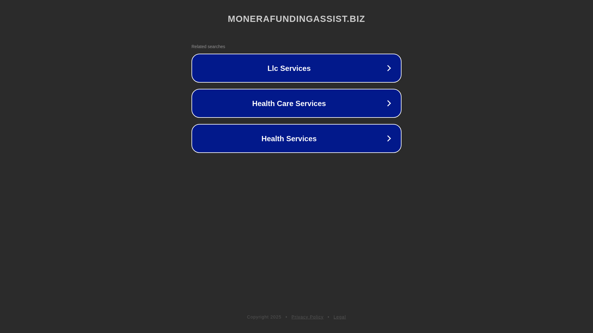 website screenshot of https://monerafundingassist.biz/