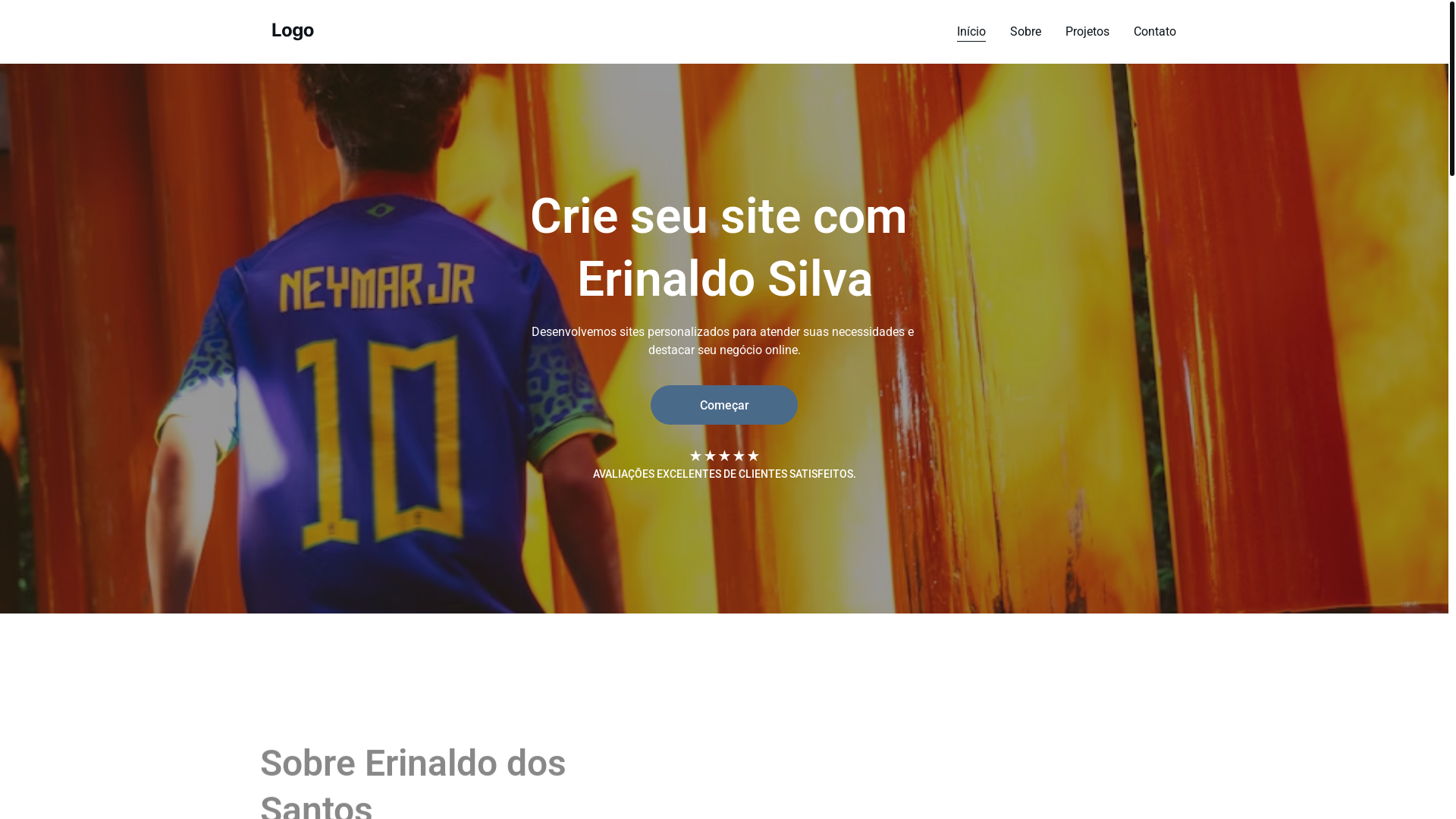 website screenshot of https://erinaltda.shop/