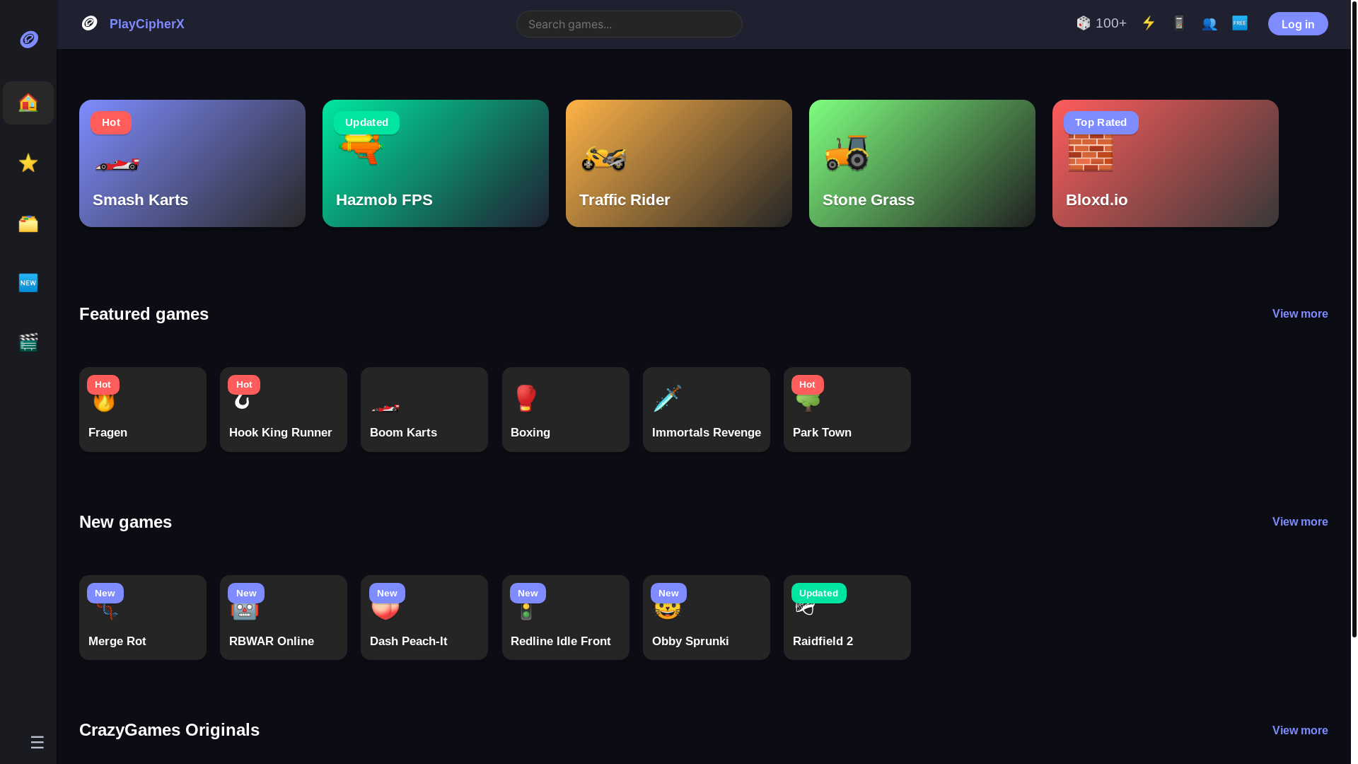 website screenshot of https://casino-mini-games-site.pages.dev/