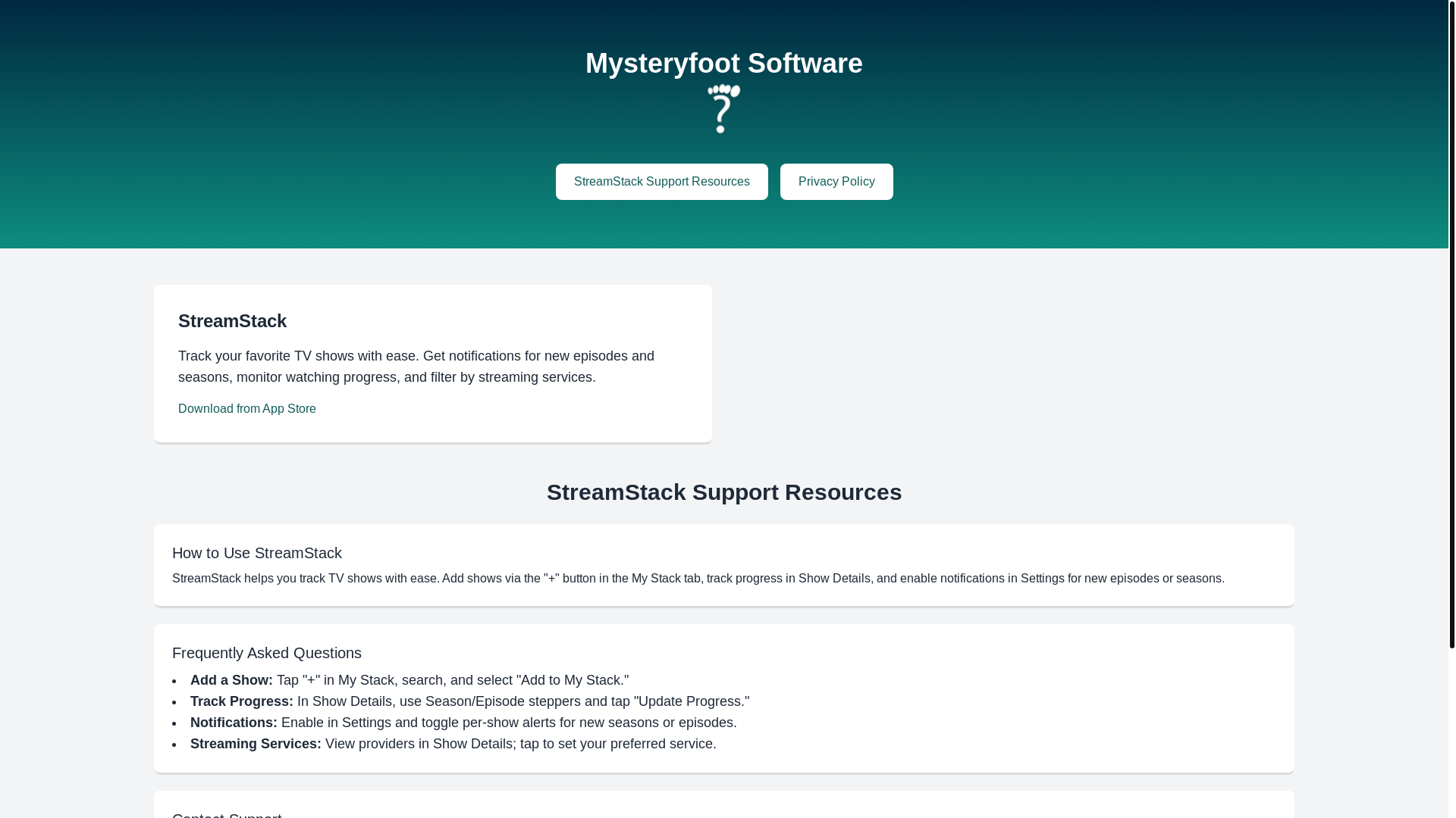 website screenshot of https://mysteryfoot2.pages.dev/