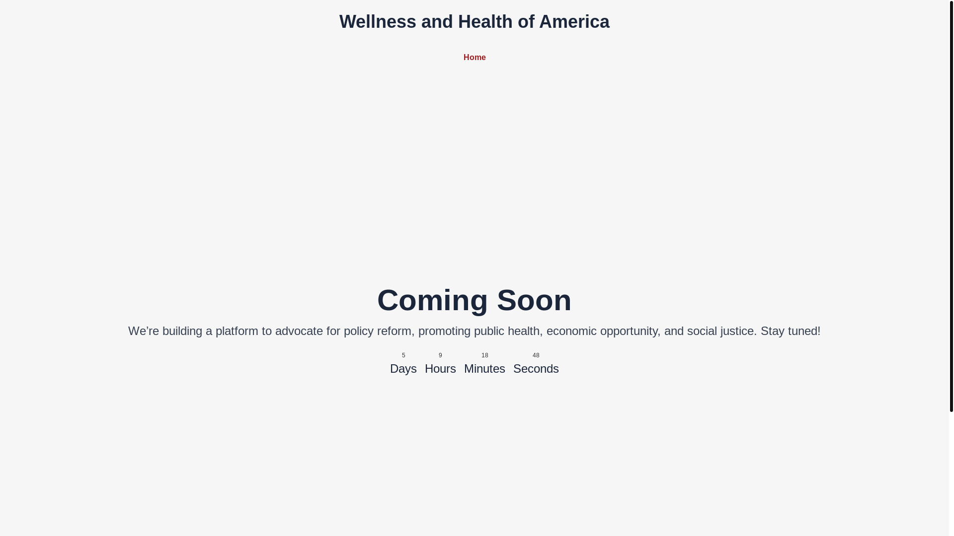 website screenshot of https://wellnessandhealthofamerica.pages.dev/