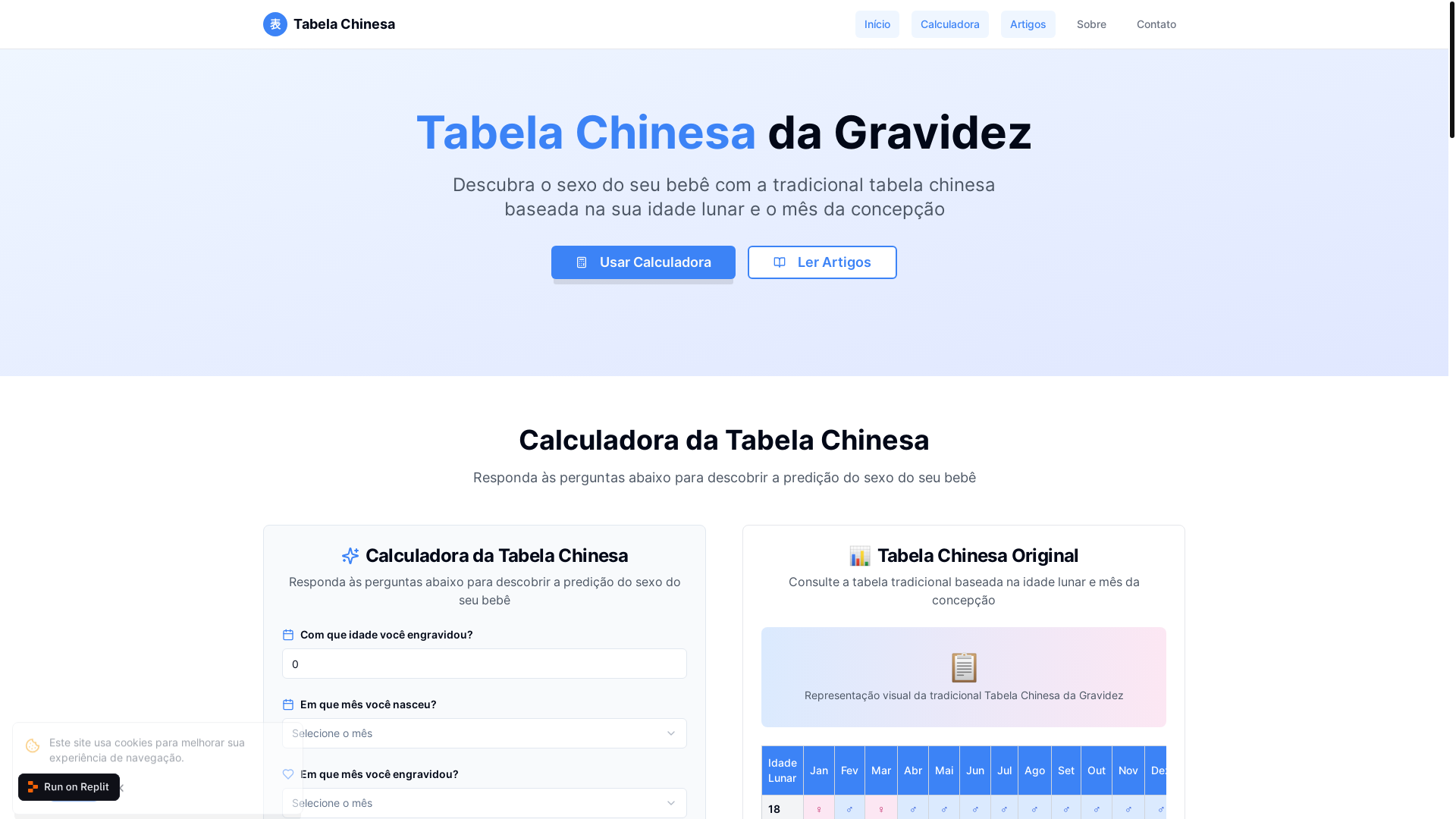 website screenshot of https://tabelachinesagravidez.pages.dev/
