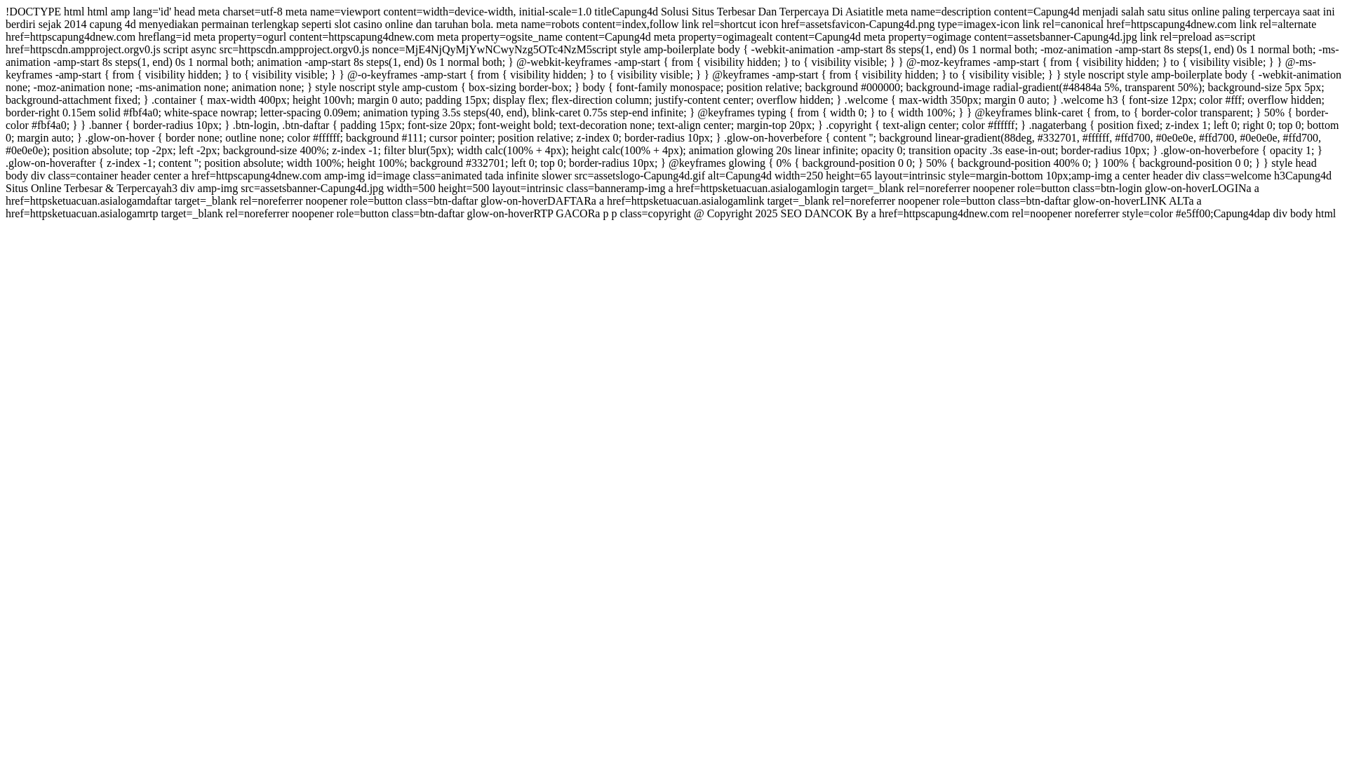website screenshot of https://capungfler.pages.dev/