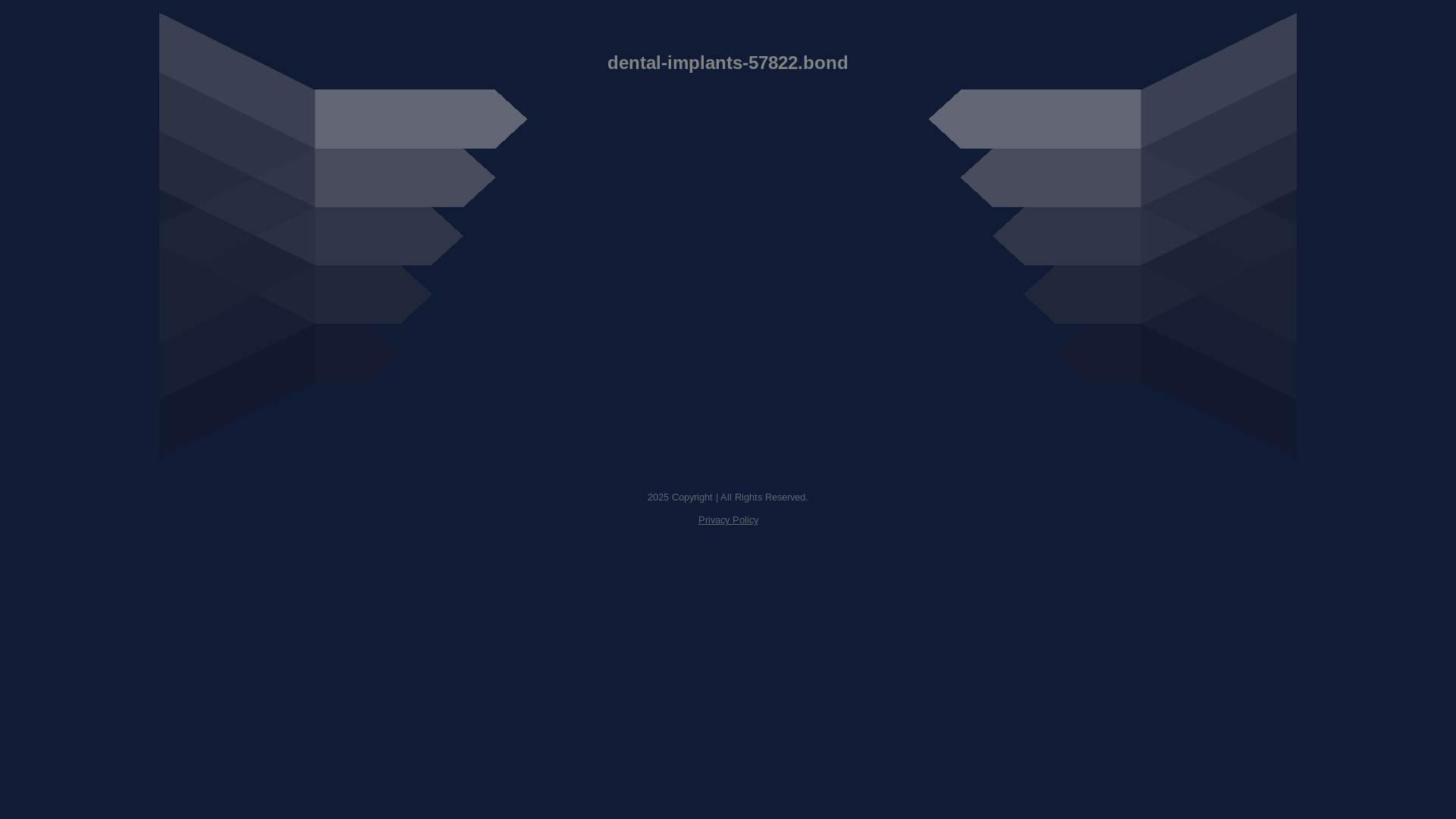 website screenshot of https://dental-implants-57822.bond/