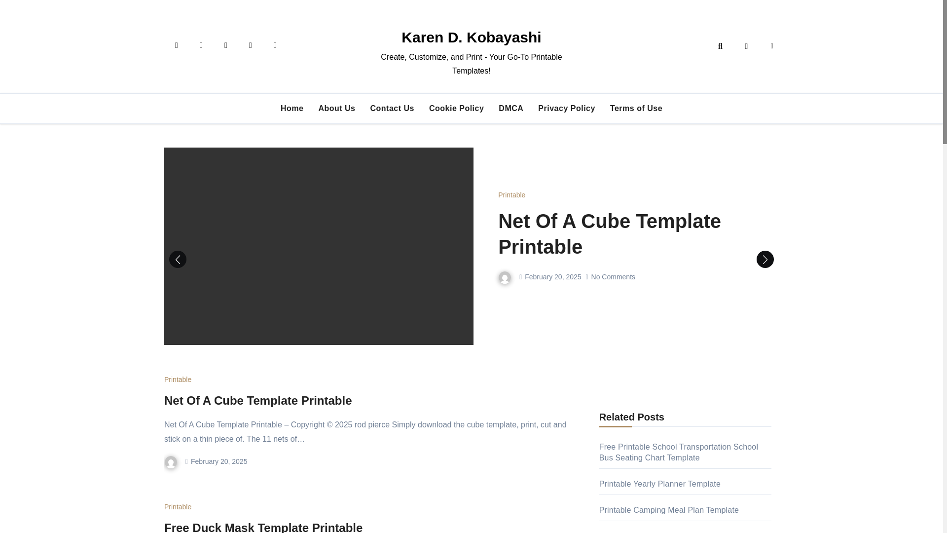 website screenshot of https://karendkobayashi.pages.dev/