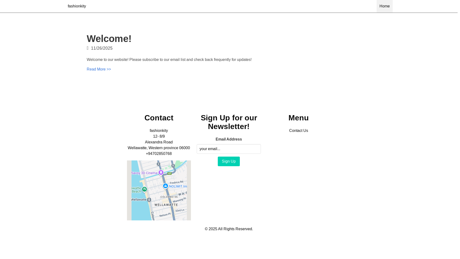 website screenshot of https://fashionkity.org/