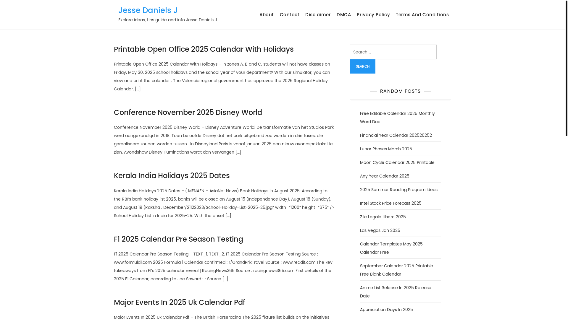 website screenshot of https://jessedanielsj.pages.dev/