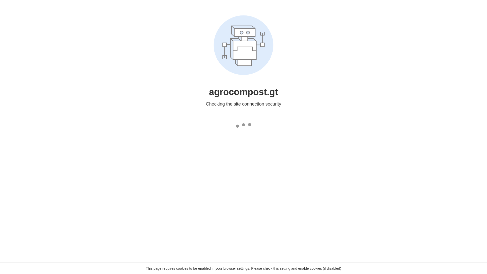 website screenshot of https://agrocompost.gt/