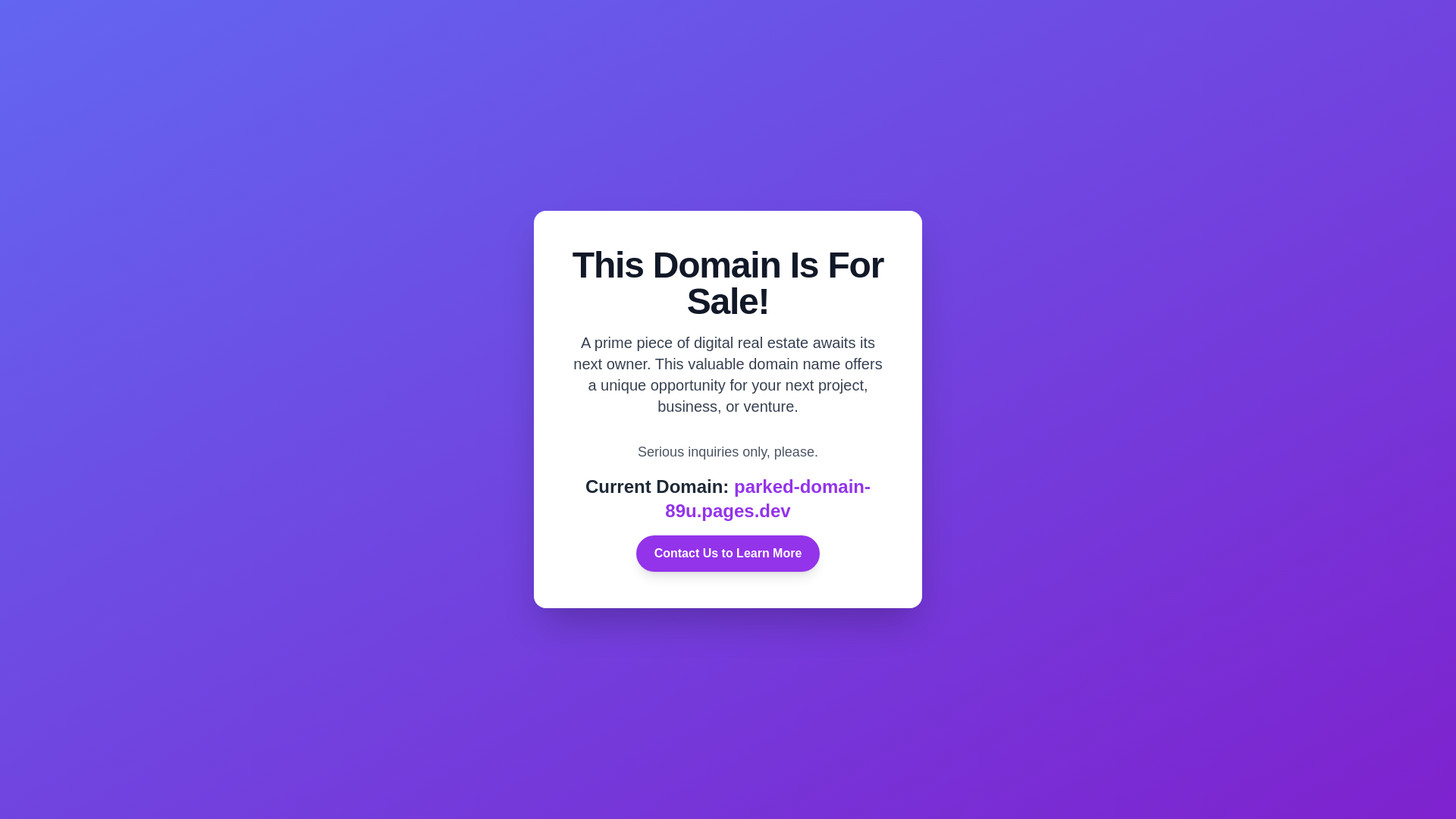 website screenshot of https://parked-domain-89u.pages.dev/