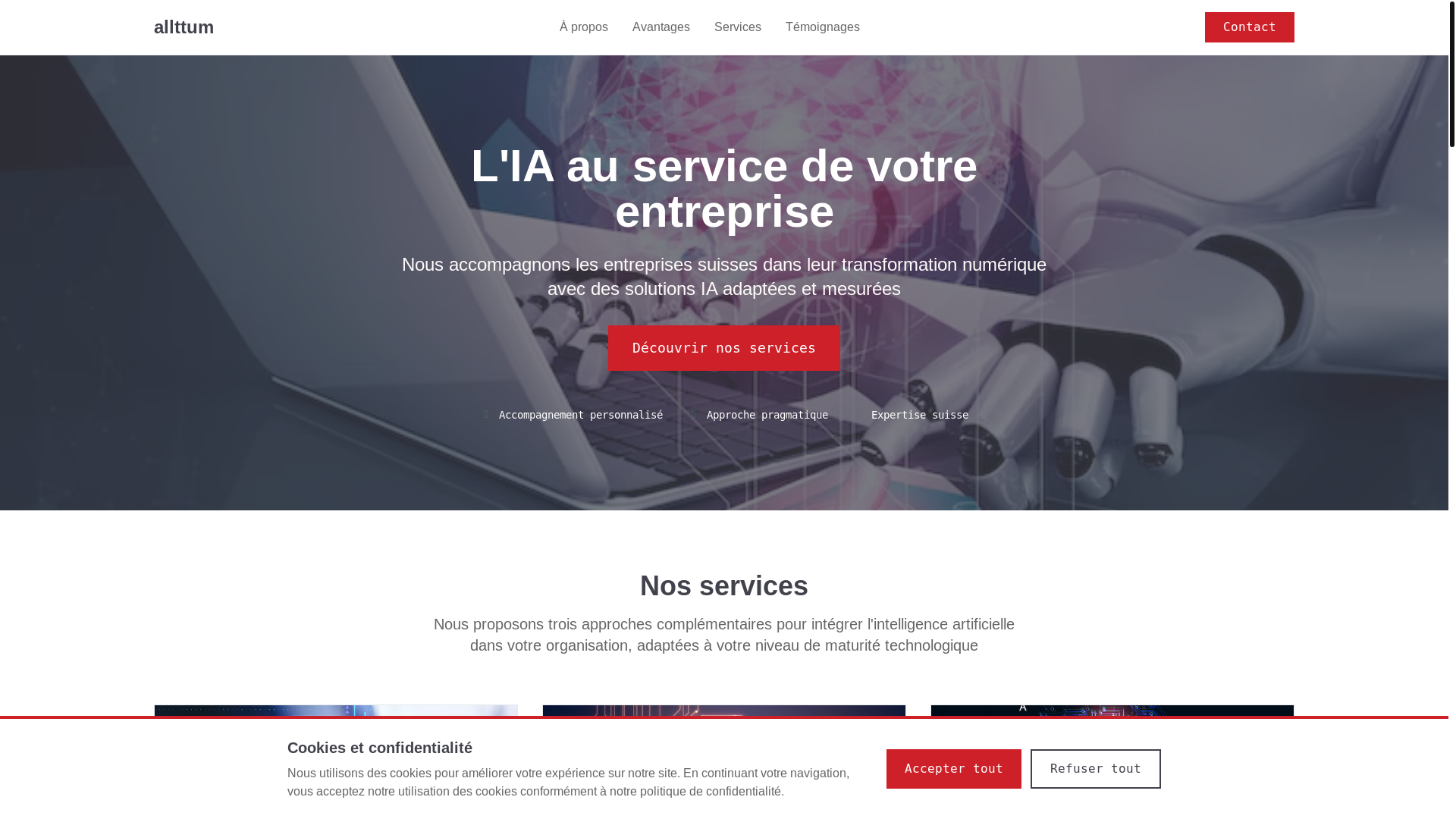 website screenshot of https://allttum.info/